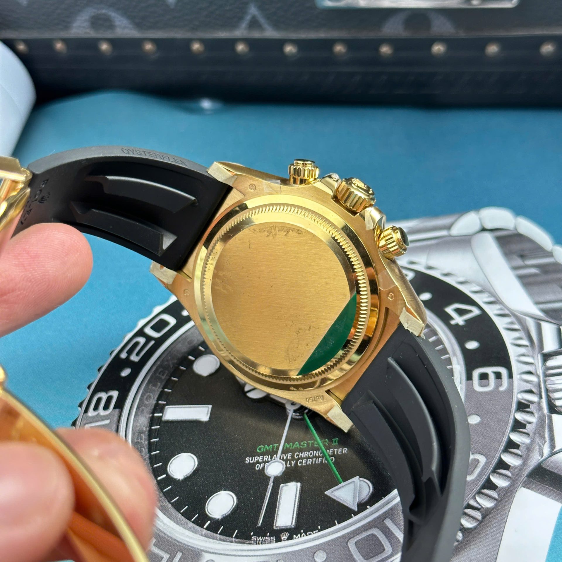 Rolex Cosmograph Daytona 126518LN Copies Watches Turquoise Blue Lacquer Dial THB Factory 40mm - Top club