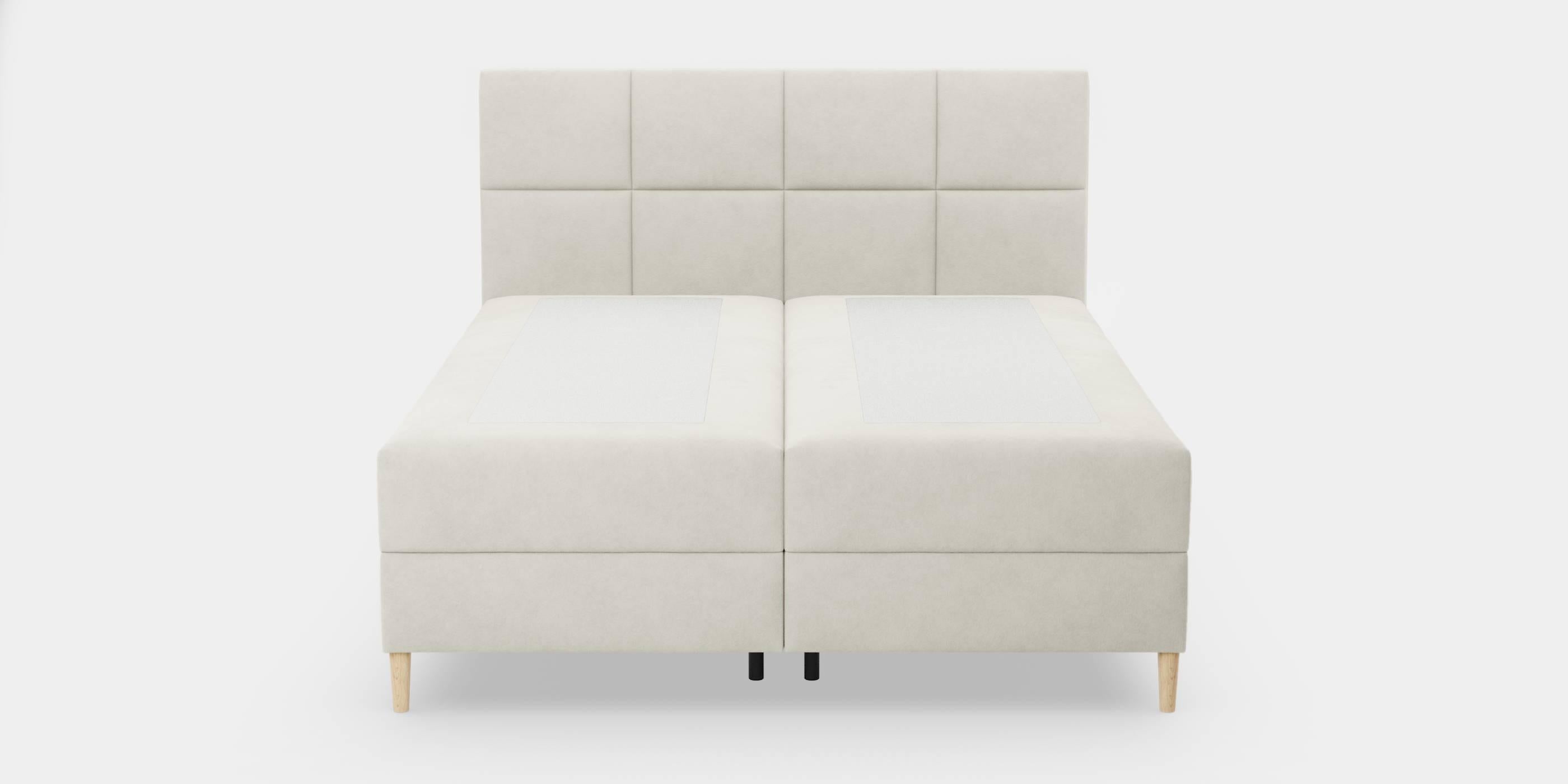 Blokker Novae Boxspring met Opbergruimte 160 x 200 cm - Crème / Zwart