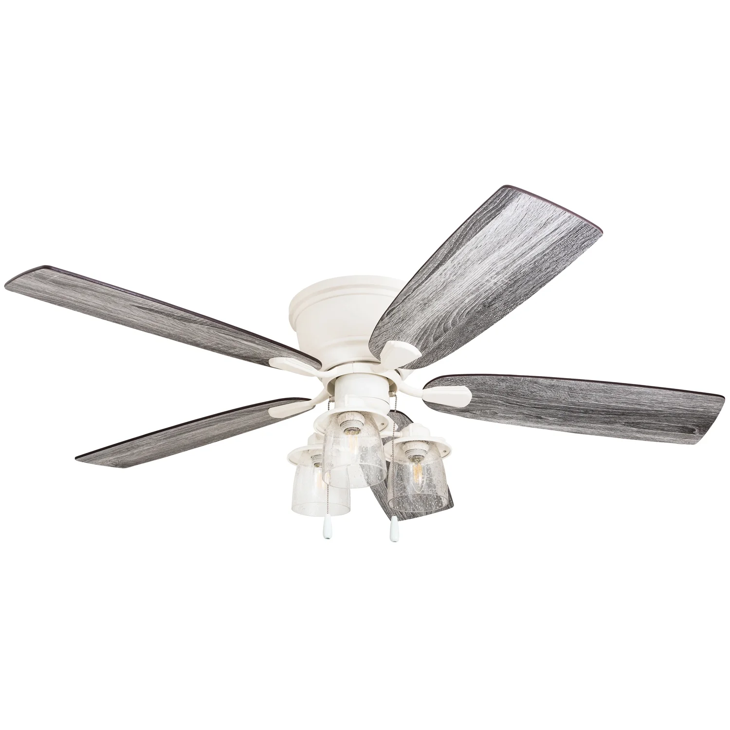 Prominence Home Belgrave 52 In. White Indoor Hugger Ceiling Fan
