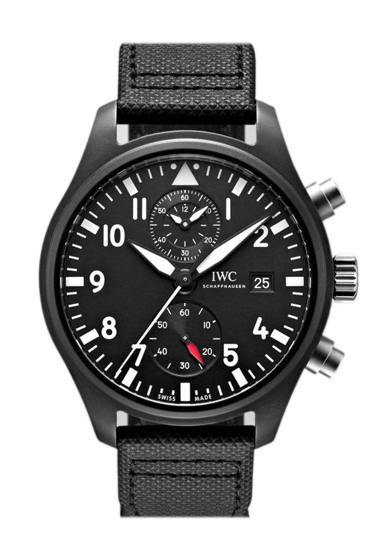 IWC Pilot's Top Gun Automatic Chronograph 44mm Men's Watch IW389001(1:1 replica) - Top club