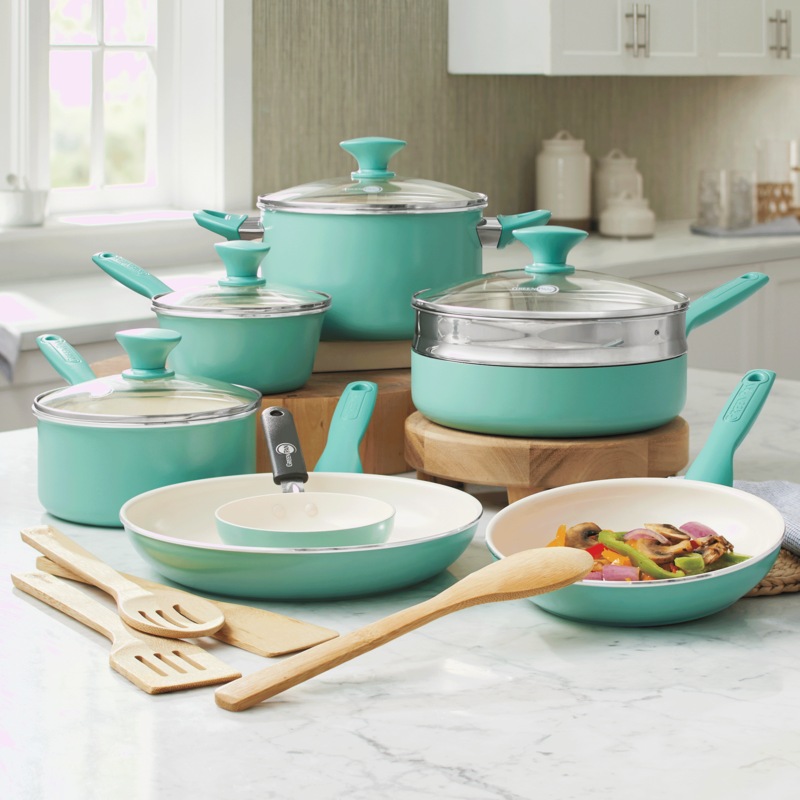 GreenPan Rio 16-Piece Cookware Set - MIDNIGHT VELVET CATALOG