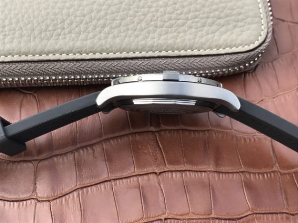 Replica Breitling Avenger GMT PVD GF Black Dial Black Rubber Strap A2836 - Top club