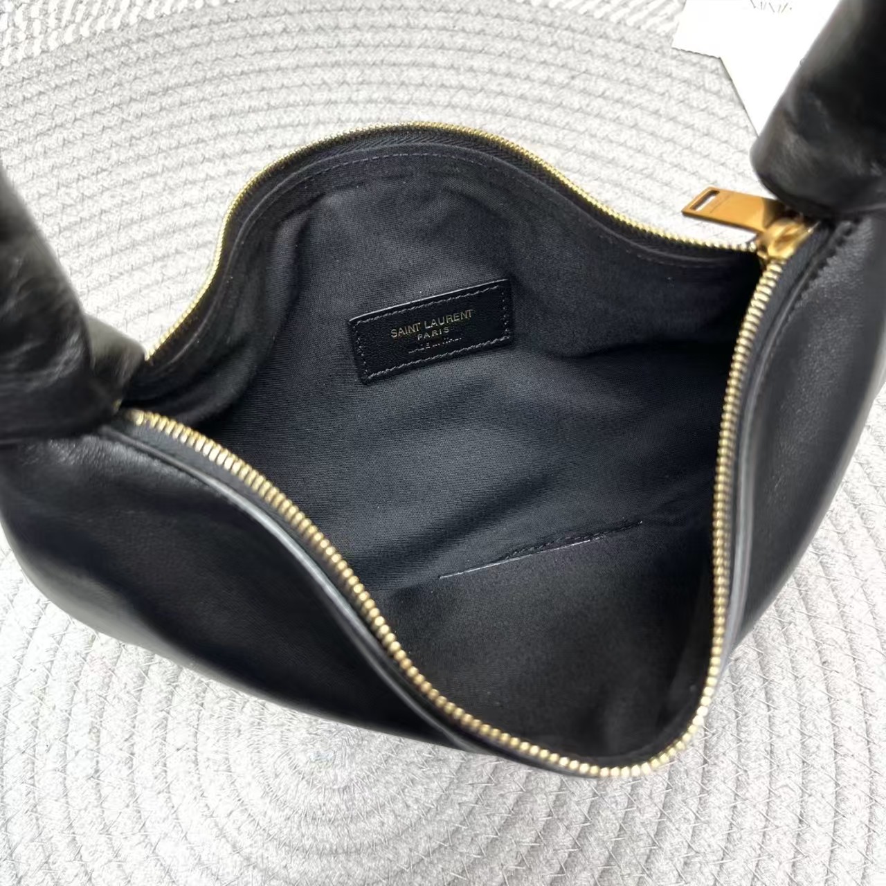 Saint Laurent AMALIA Leather Hobo HandBag1:1High-quality replica