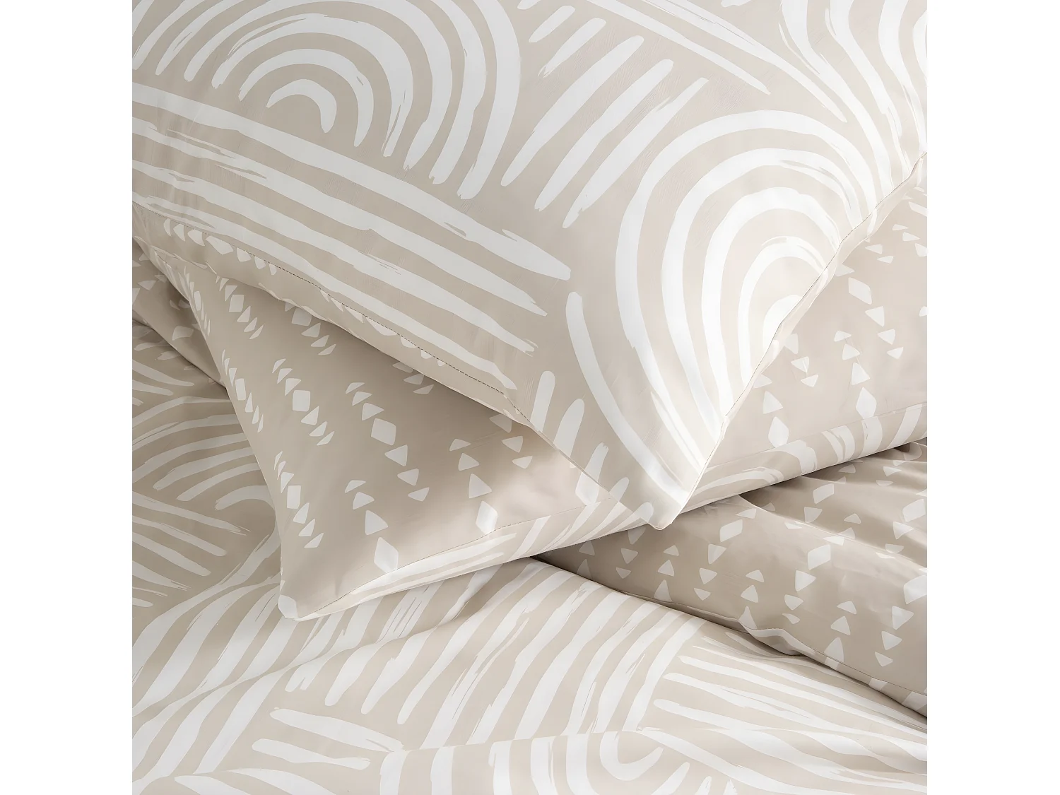 Parure de lit 2 personnes arche en coton 240x220cm