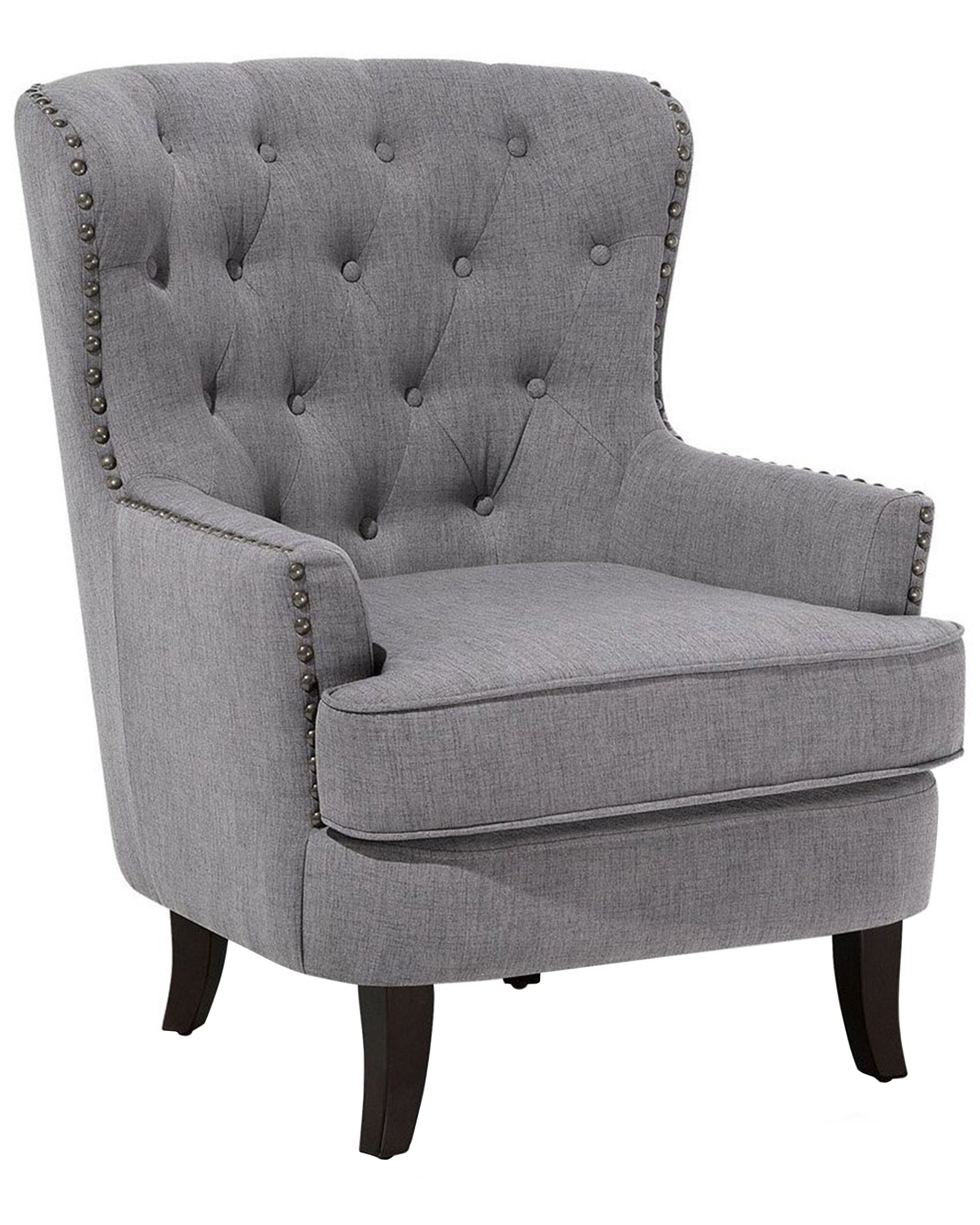 Armchair VIBORG II Fabric Light Grey