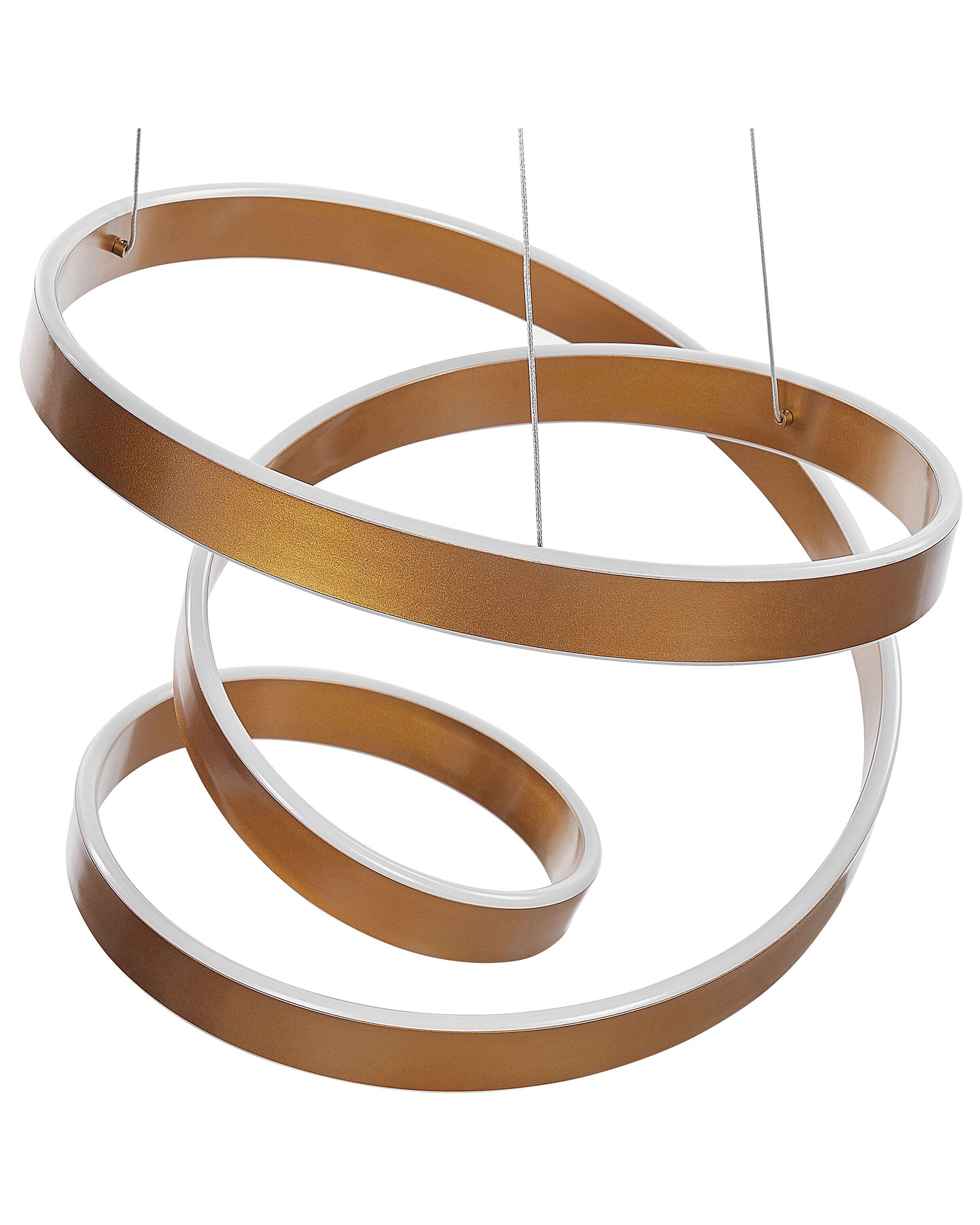 LED Pendant Lamp WANLI Metal Gold