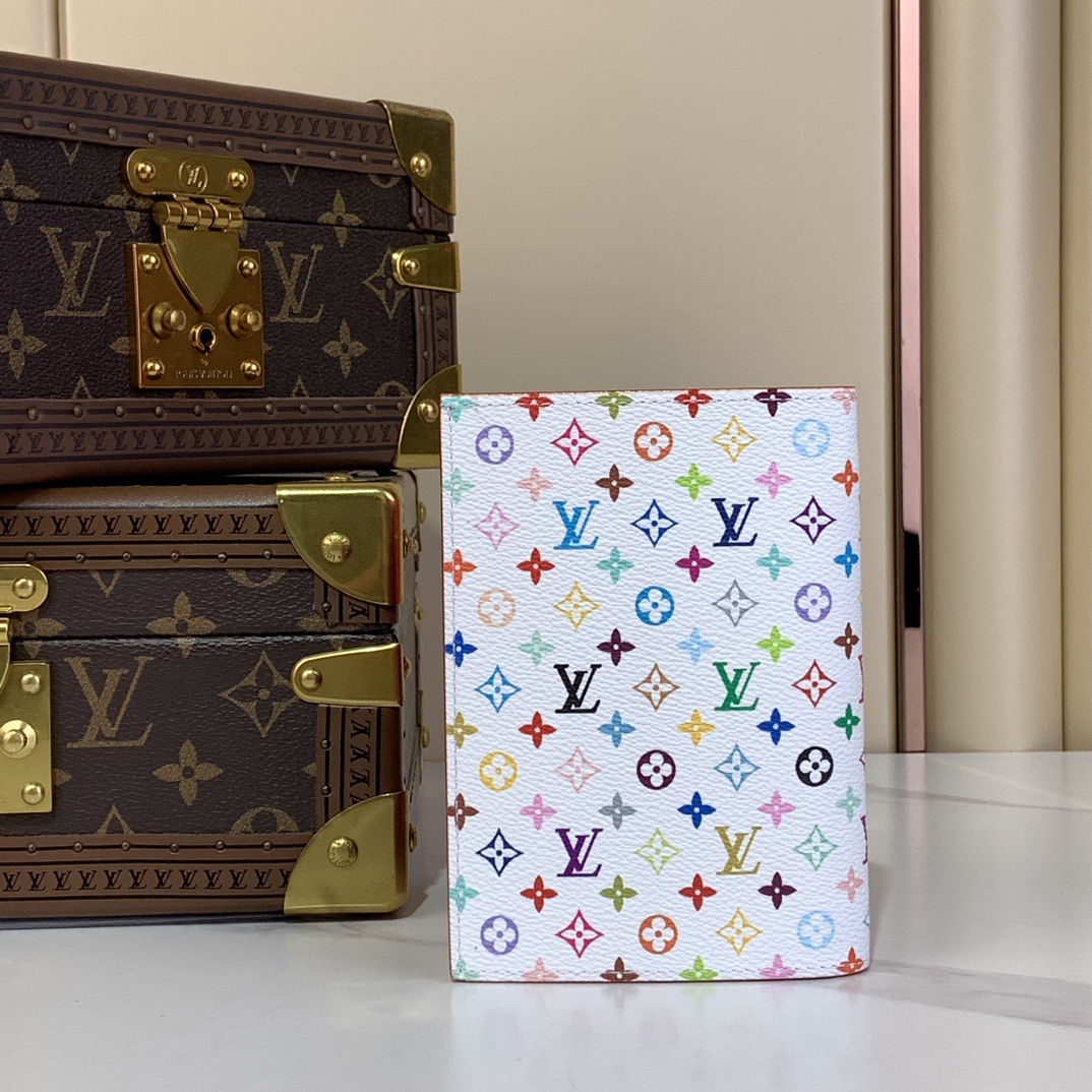 Louis Vuiton LV x TM Monogram Multicolor Emily Notebook Cover MM1:1High-quality replica