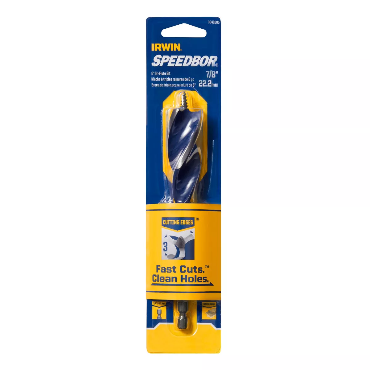 Irwin Speedbor 7/8 In. x 6 In. Quick Change Auger Bit
