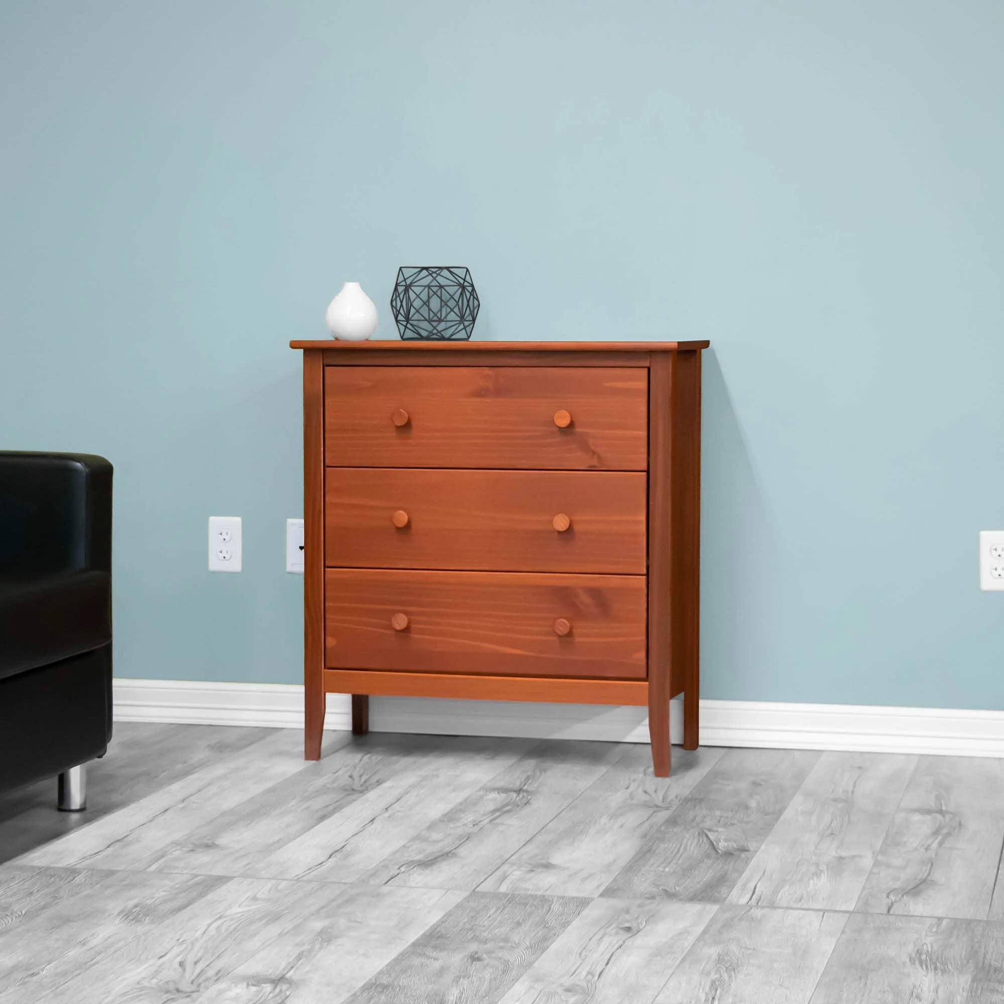 Adeptus Solid Wood Easy Pieces 4 Drawer Chest of Drawers - White - Image 46