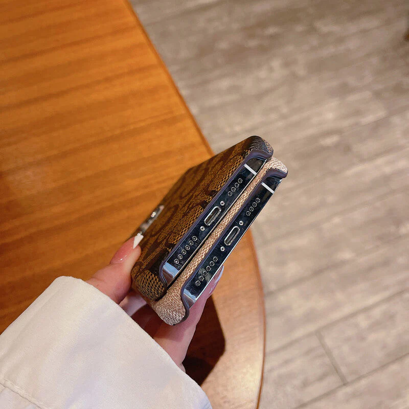 Classic Coach iPhone Case Brown -JDK241426 - Wholesale & Influencer