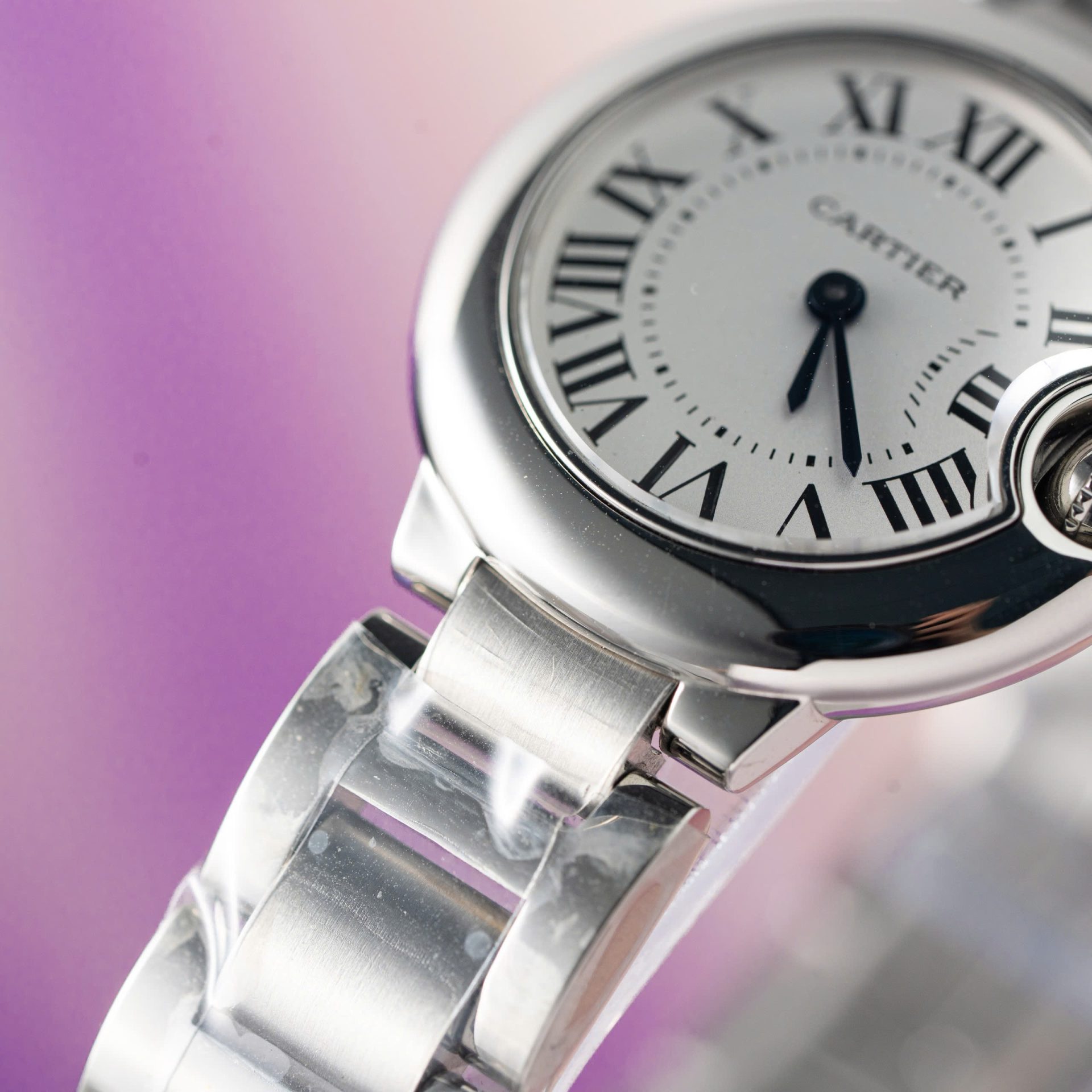 Cartier Ballon Bleu Women s Replica Watch Swiss Quartz Movement Metal Strap 28mm - Top club