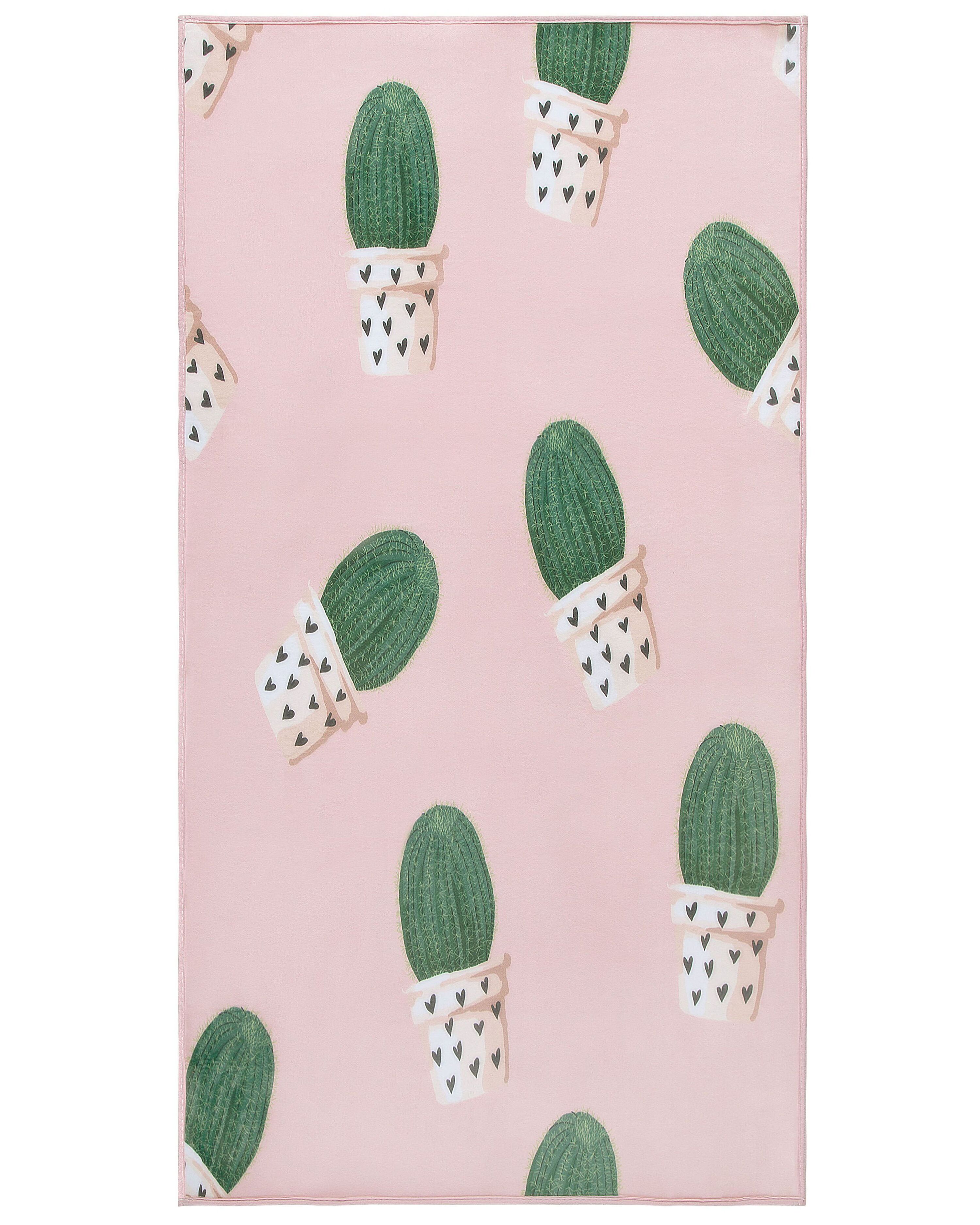 Kids Rug ELDIVAN Pink 80 x 150 cm