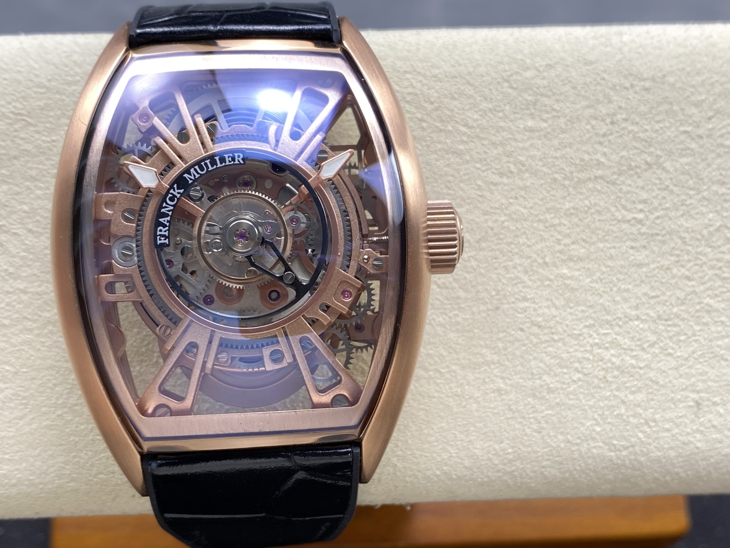 Franck Muller Curvex CX Grand Central Tourbillon Skeleton High End Watch Replicas Men s 36x53mm - Top club