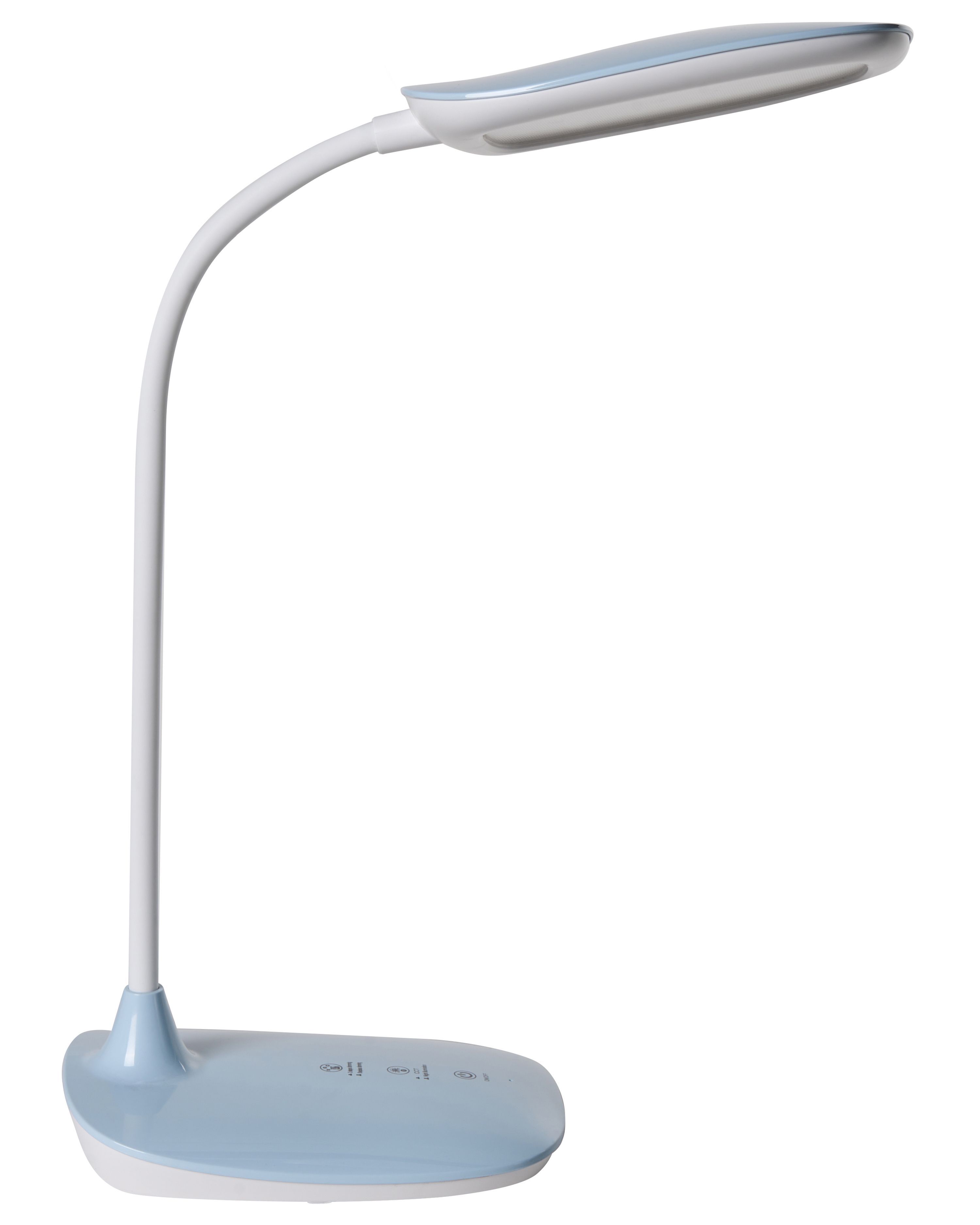 LED Desk Lamp HYDRA with Dimmer Light Blue