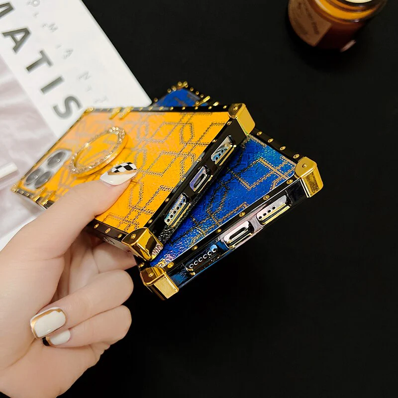 Samsung Case with Ring Cyan - Wholesale & Influencer