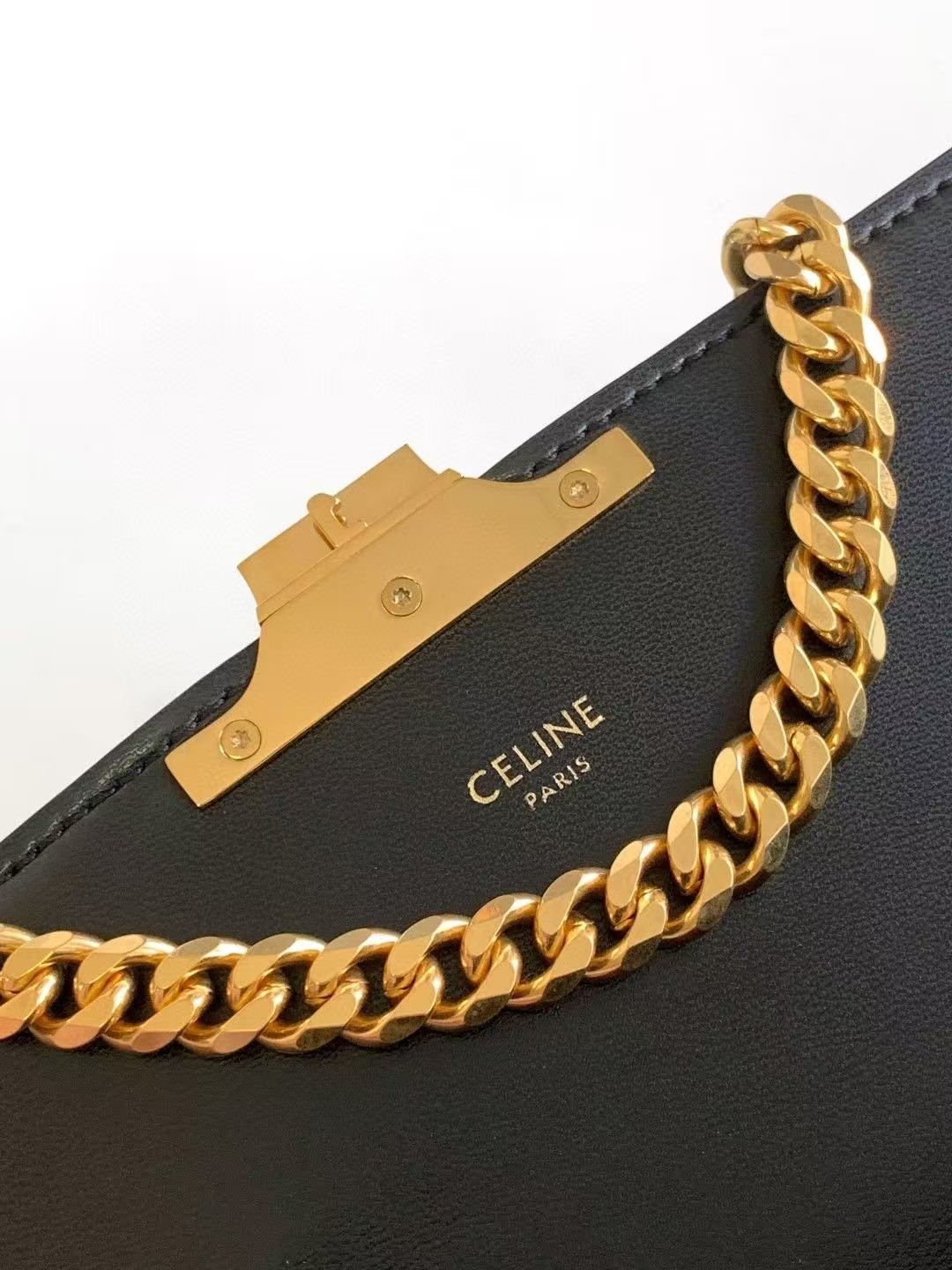 CELINE 23S Sequin Letter Triomphe Chain Bag1:1High-quality replica