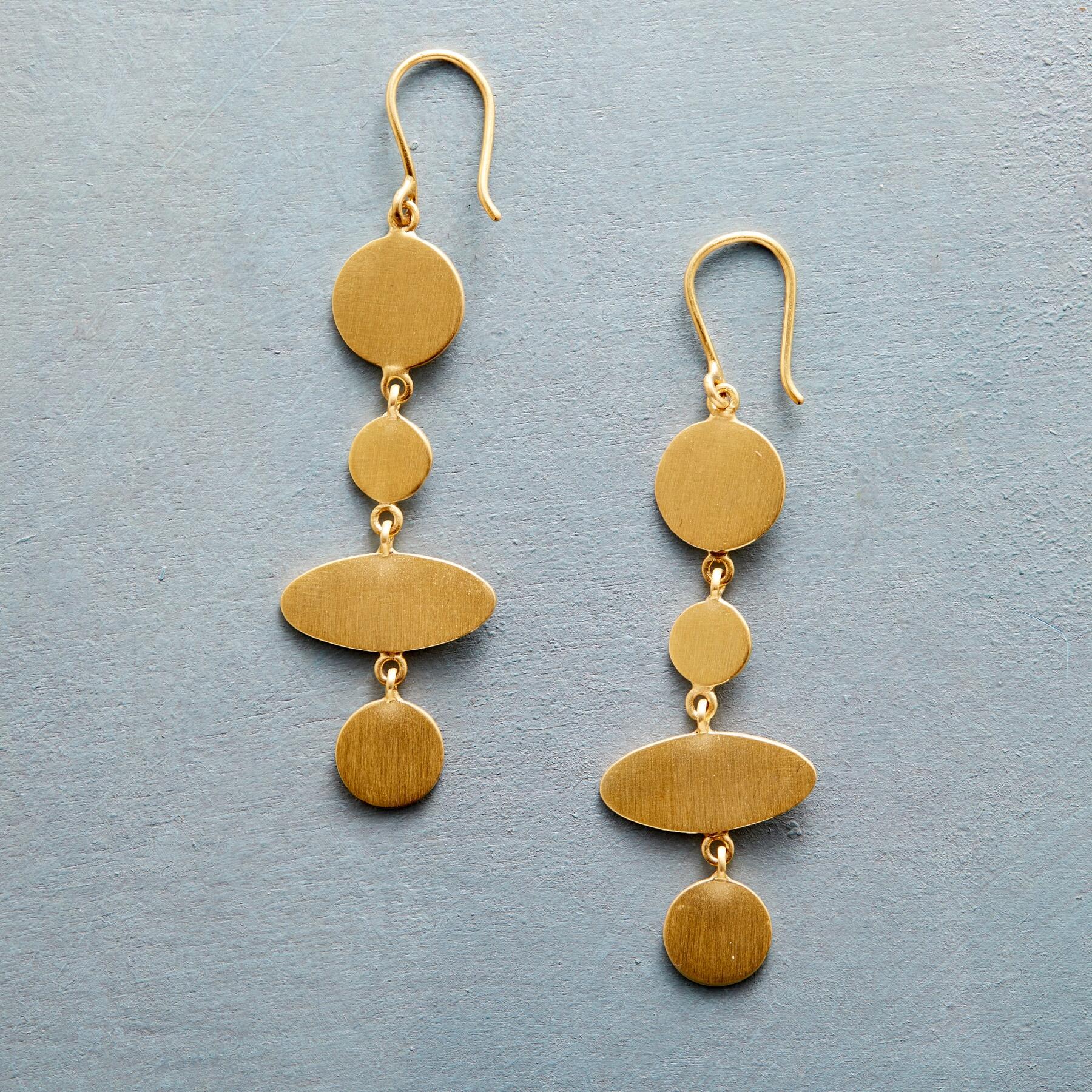 Golden Bel-Air Earrings - Sundance Clothing