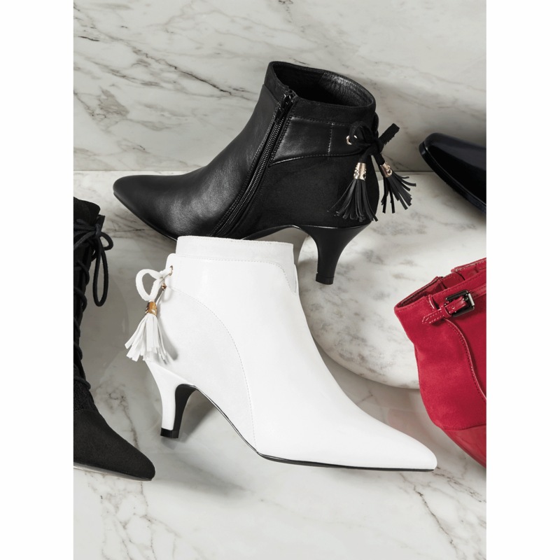 Tassel Trim Bootie for Women with 2.5