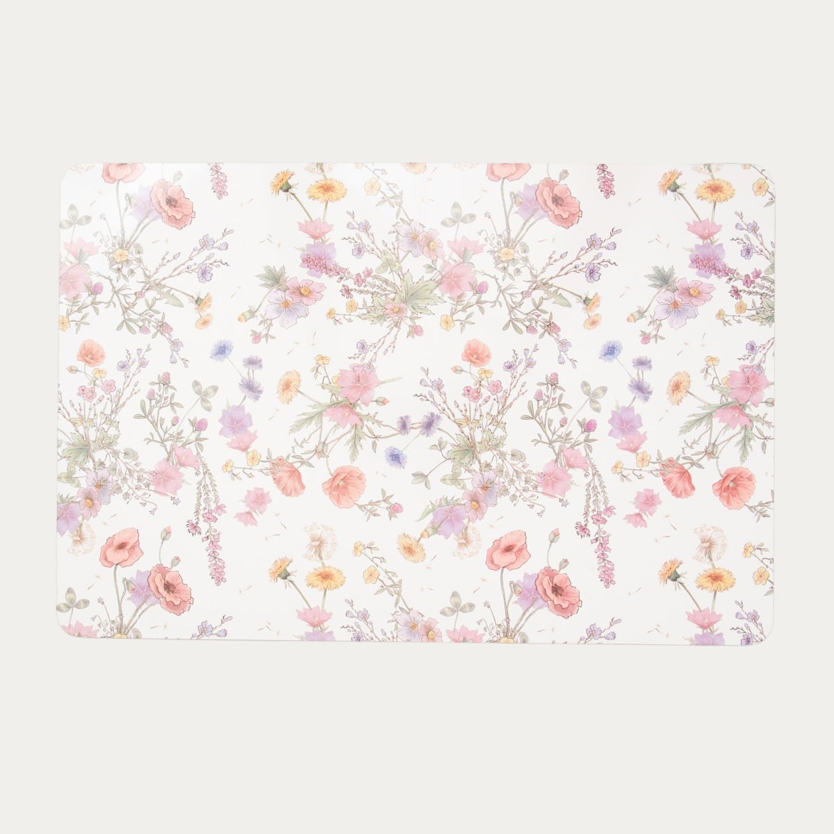 Podkładka MEADOW FLOWERS korkowa w kwiatowy wzór 30x45cm