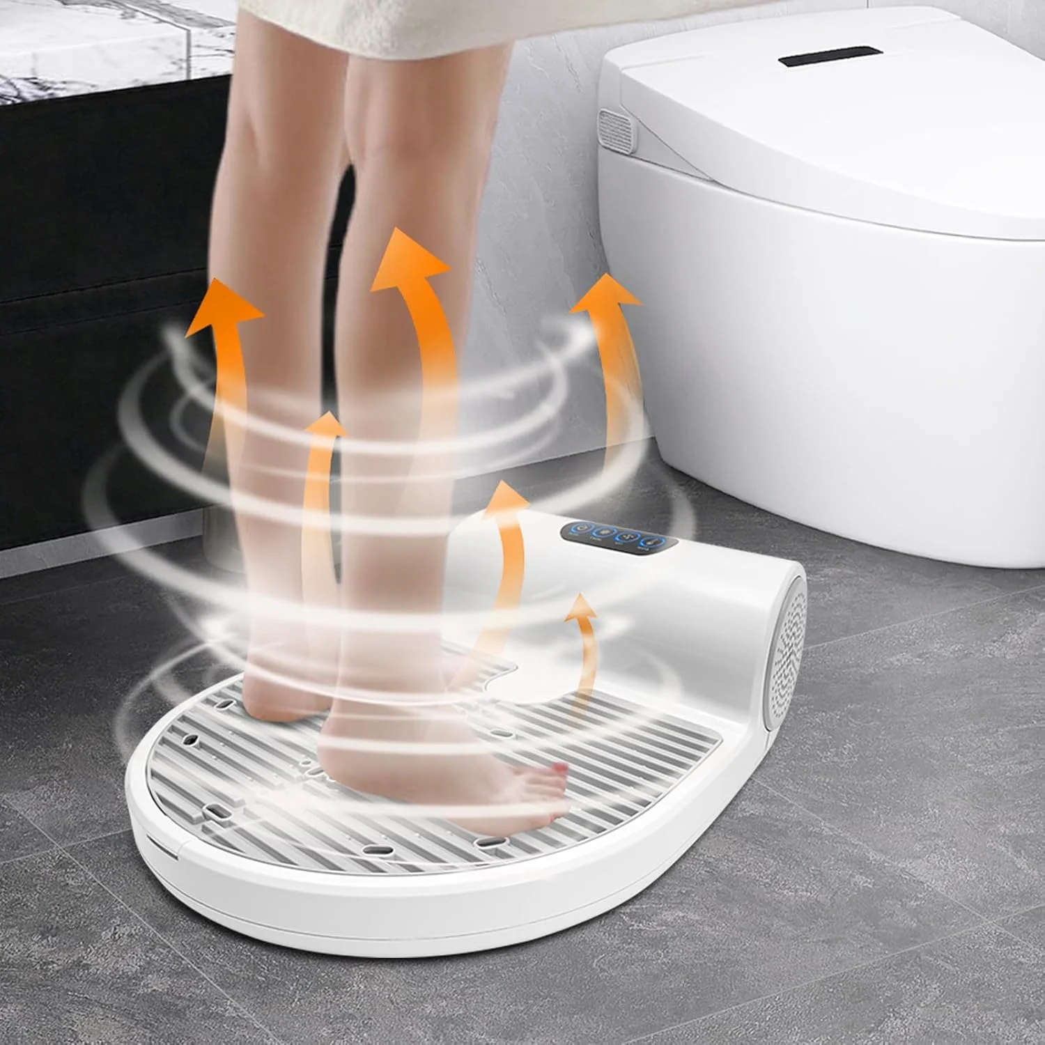 Full Body Dryer After Shower, Body Heater Blow Dryer for Bathroom/Hotel, Touch Panel Drying Machine, Body Care Dryer, 3 Wind speeds, Waterproof