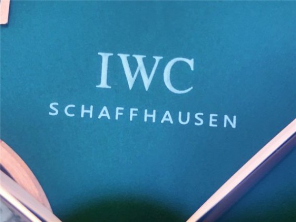 Replica IWC Portuguese Tourbillon IW5463 SS YLF Green Dial RG Markers Black Leather Strap A98900 - Top club
