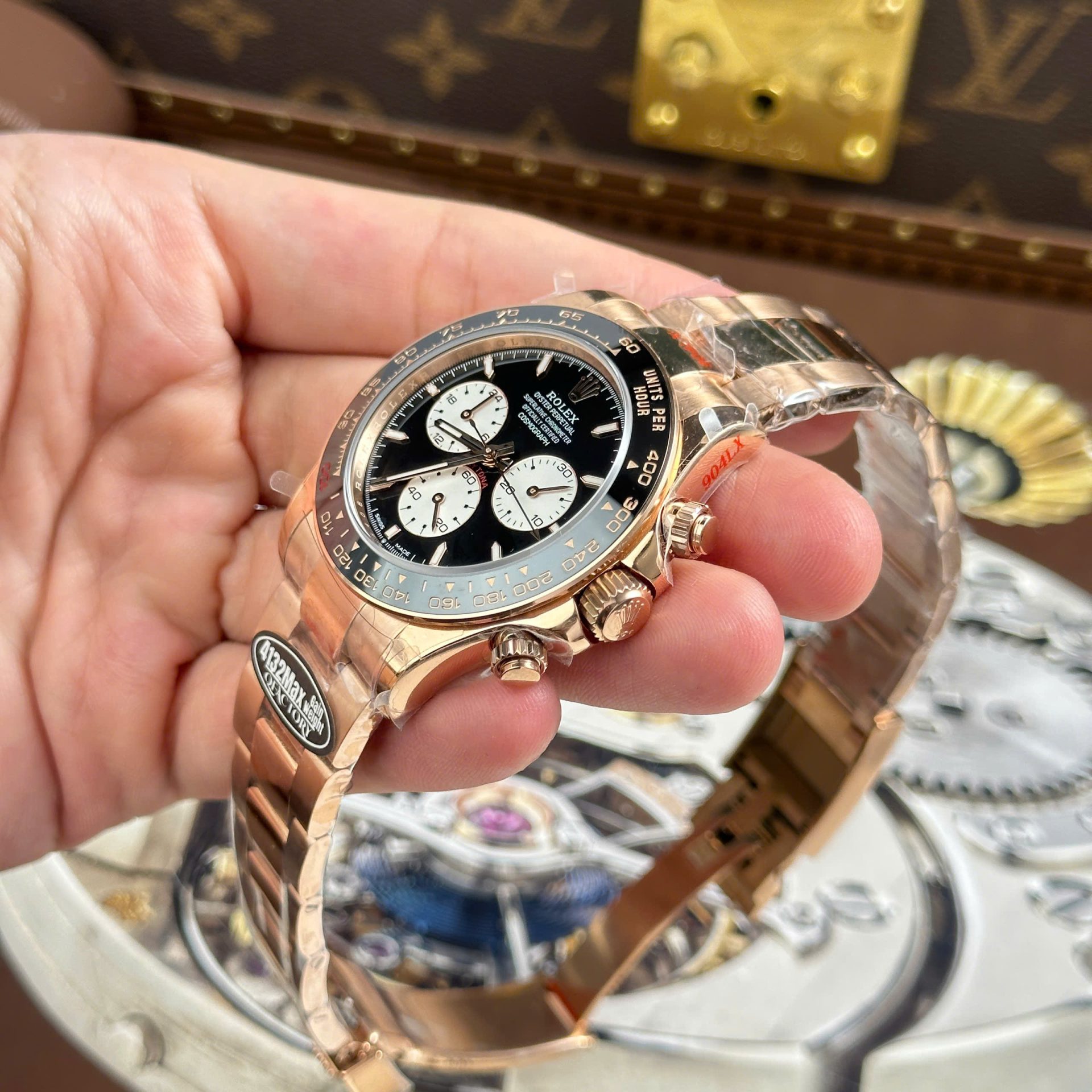 Rolex Cosmograph Daytona Le Mans 126525LN Knock Off Watches Weight 173 Grams QF Factory 40mm - Top club