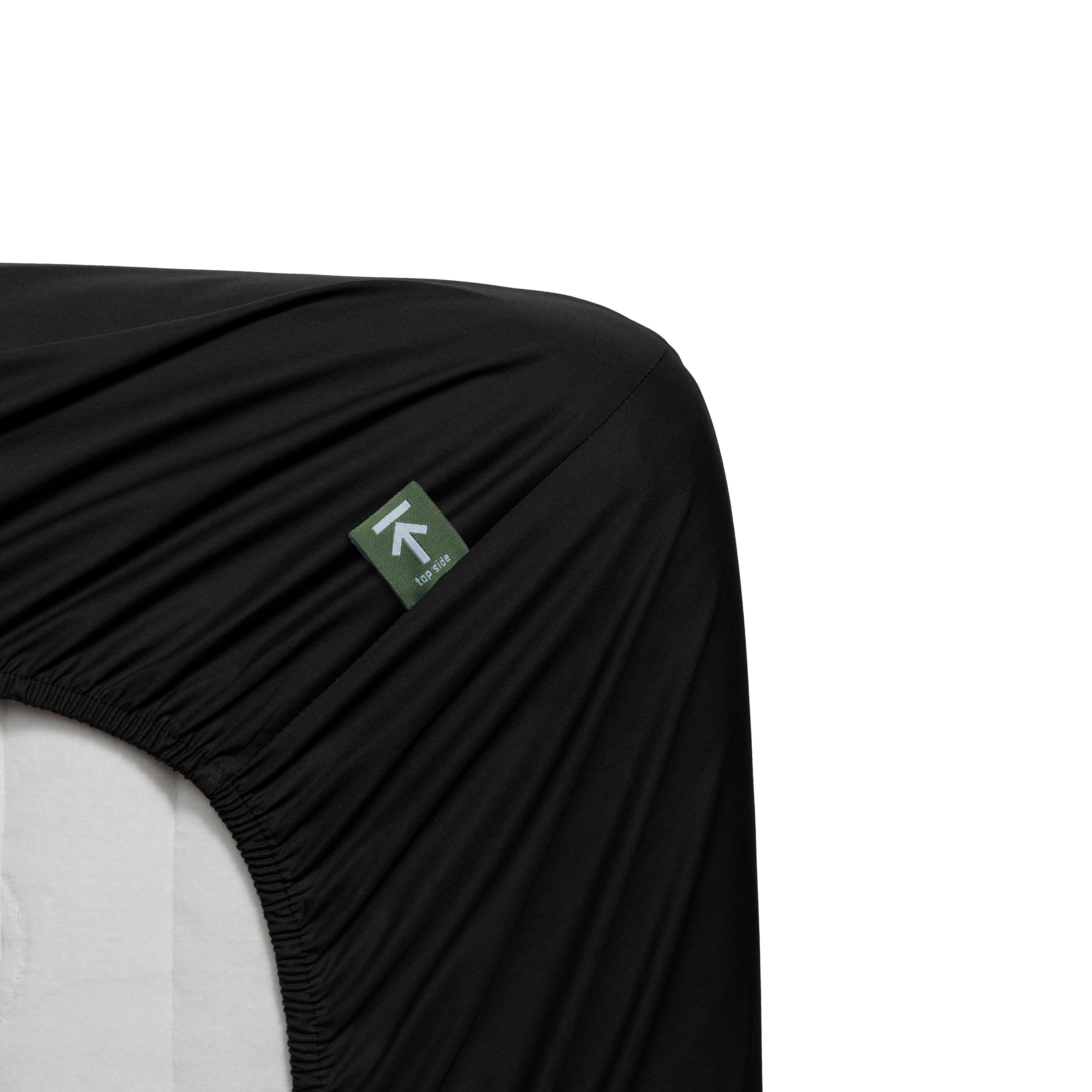 Beddinghouse Percale katoen - Topper Hoeslaken - 180x210 - Zwart