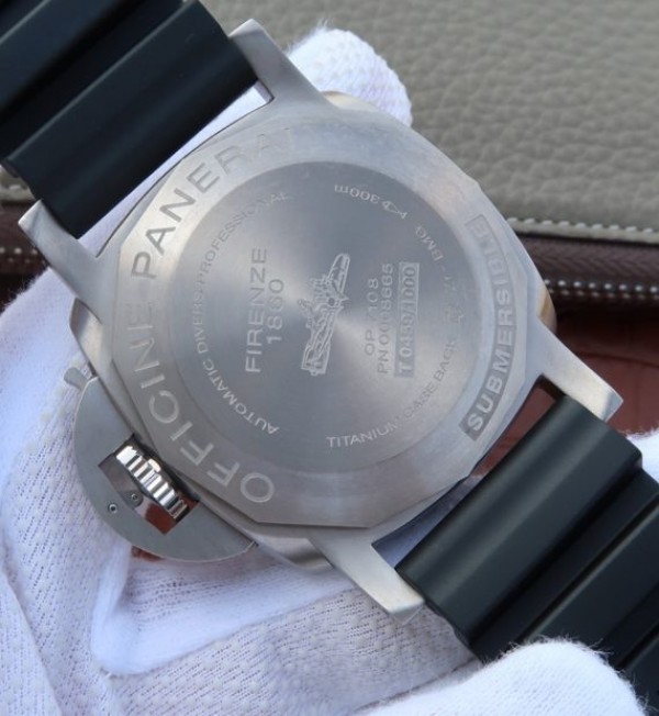 Replica Panerai XF PAM692 Titanium Blue Dial Rubber Strap P.9010 - Top club