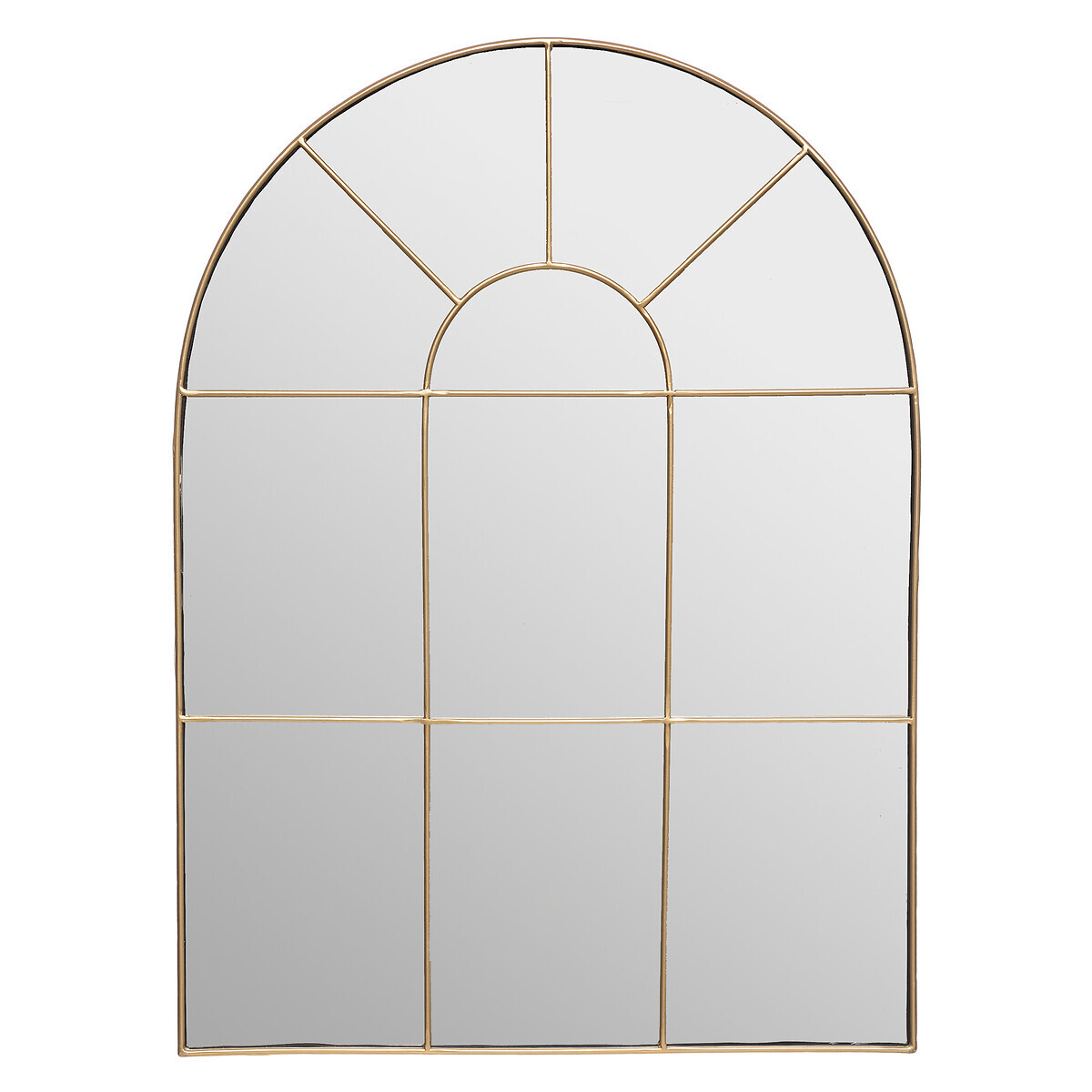 Mirror"Monica" Gold-plated metal, 54x74 cm