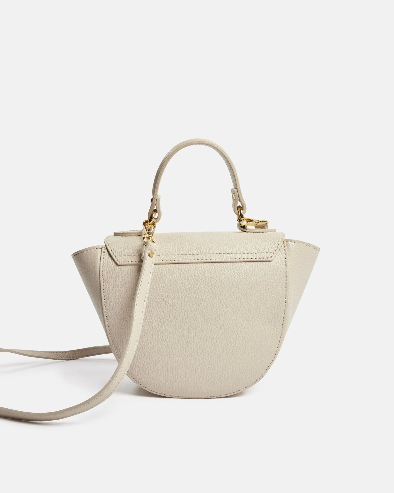 SAC AVOIA/BI - En cuir écru