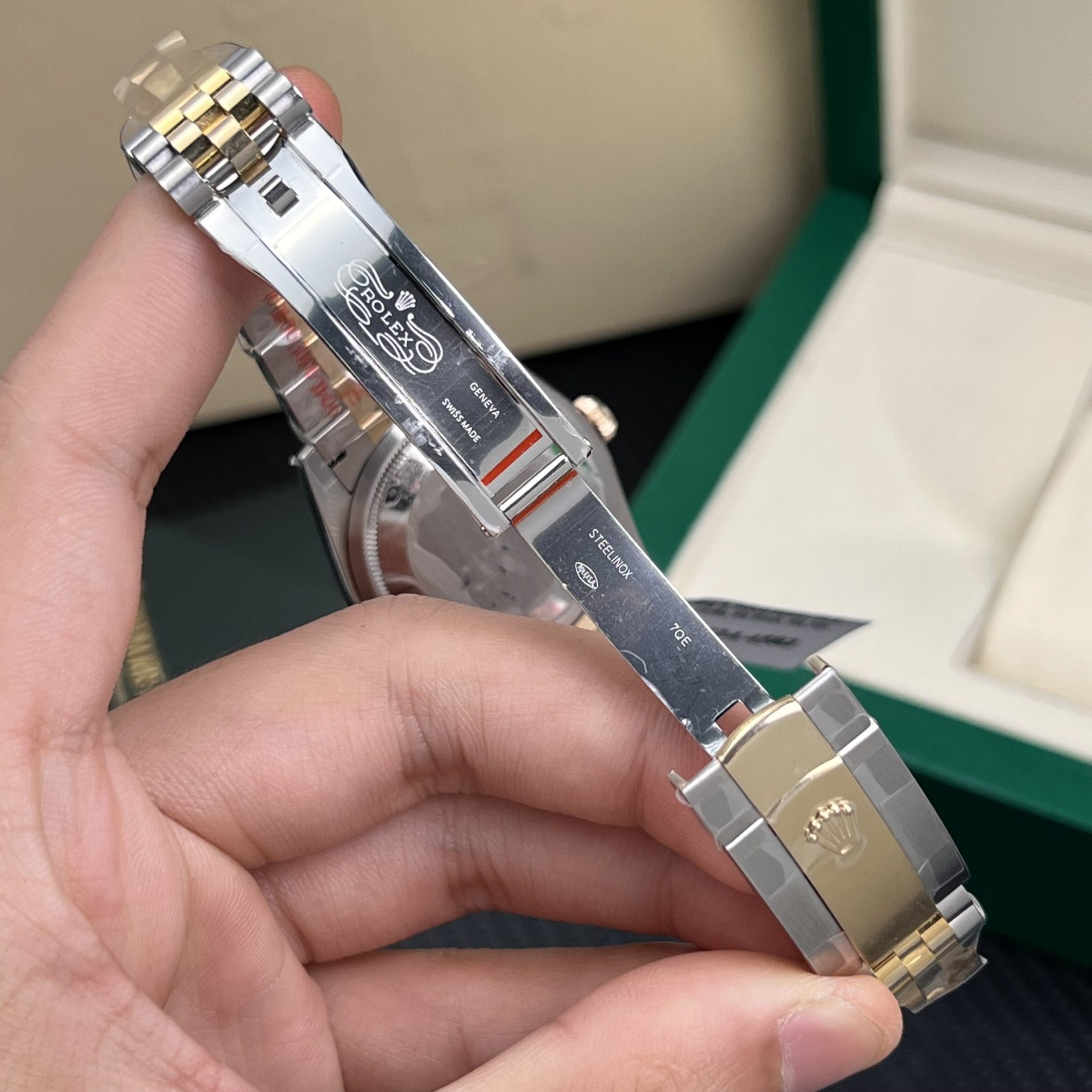 Rolex Replica 1:1 Watch DateJust Gold Wrapped Jubilee Strap GM Factory 36mm - Elite Watch Atelier