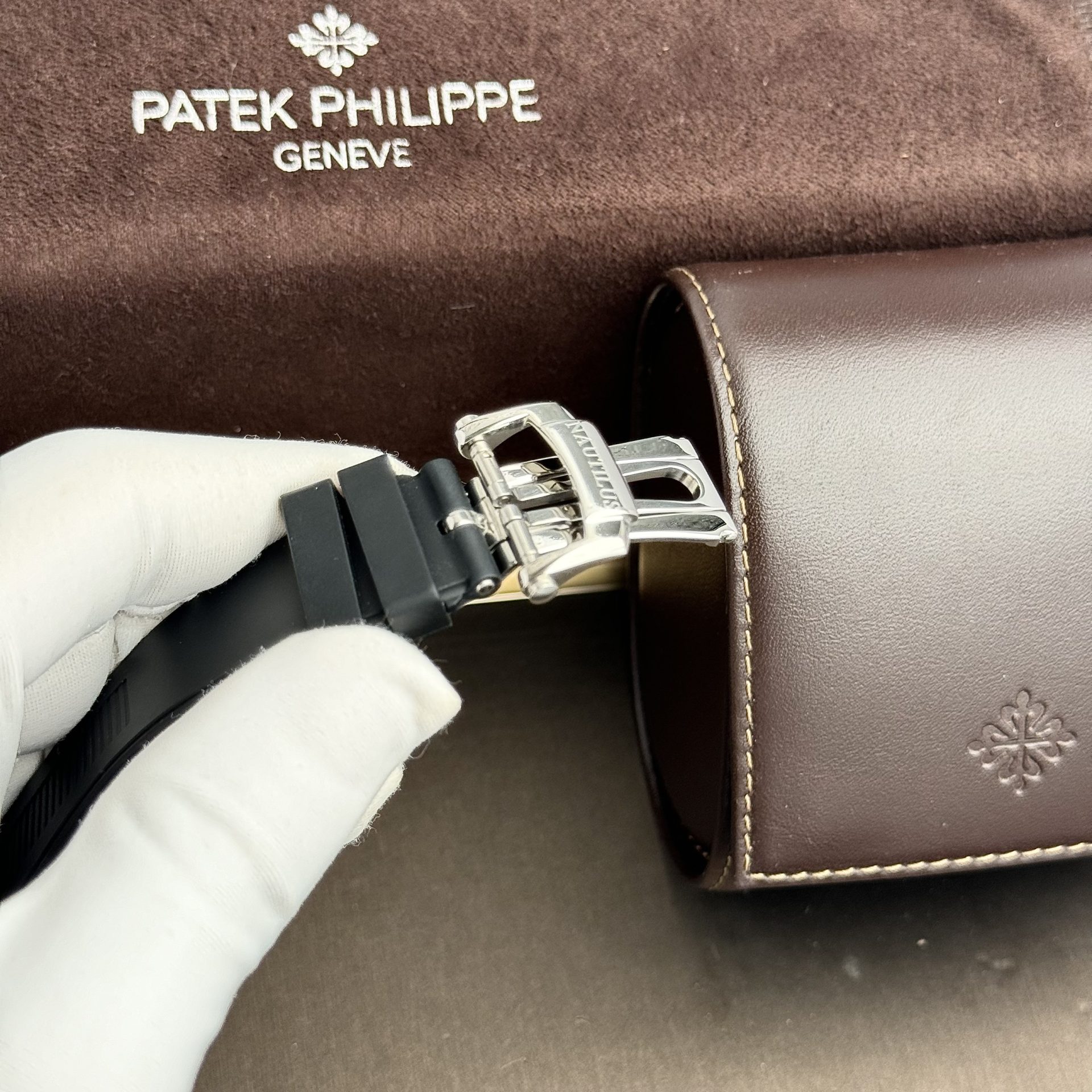 Patek Philippe Replica 1:1 Watch Nautilus 5726 Rubber Strap Factory GR 40.5mm - Top club