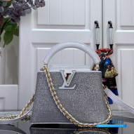 LV Capucines Mini (Shimmery Diamond Crystal)1:1High-quality replica
