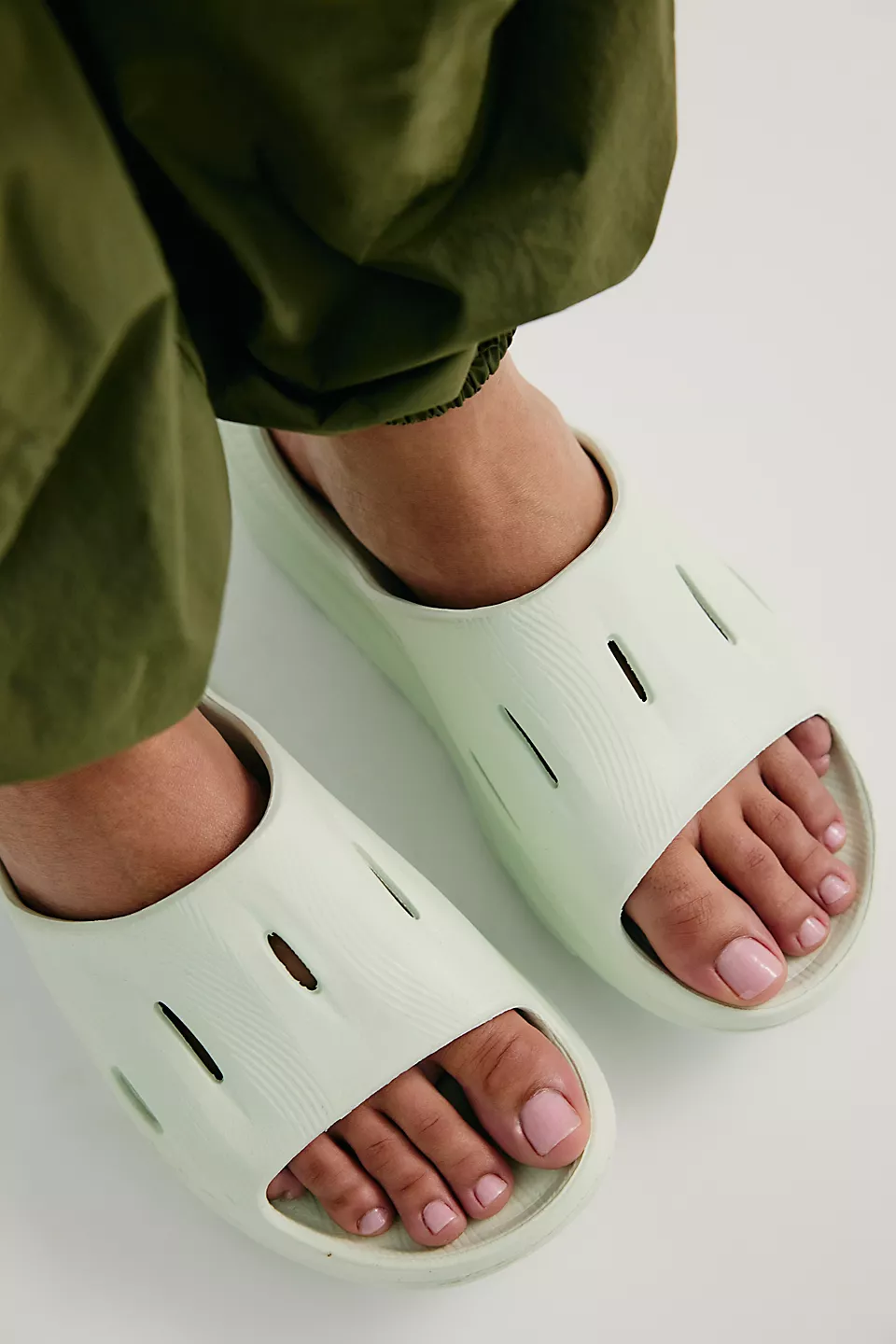 HOKA® Ora Recovery Slide 3 - Sea Glass