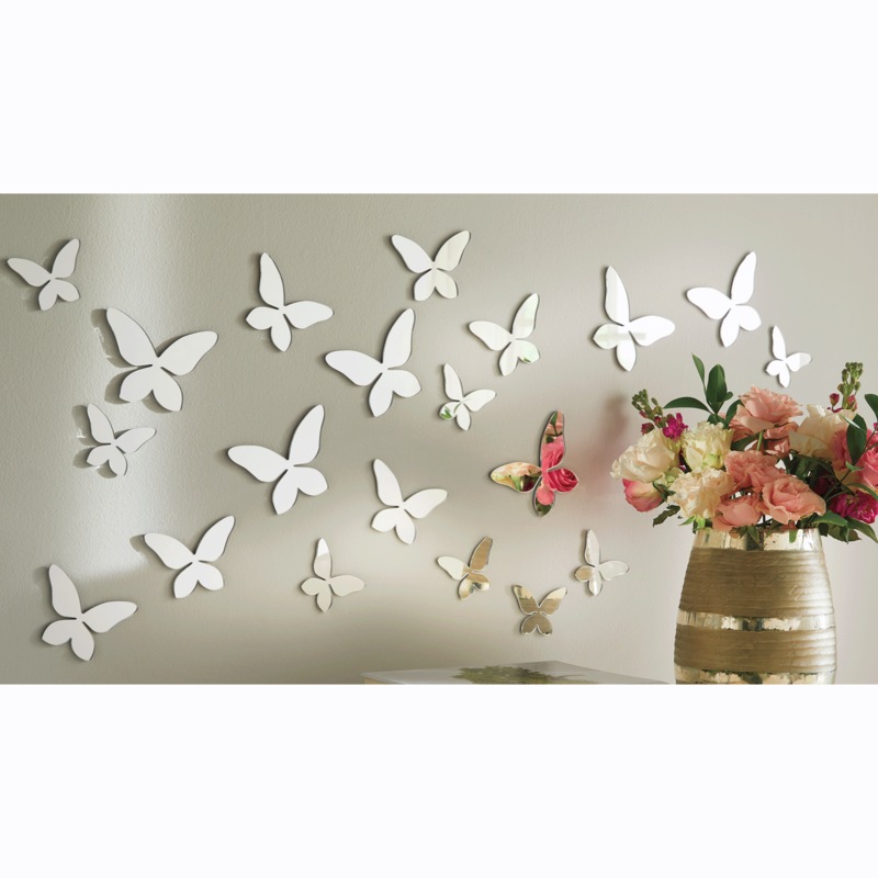 20-Piece Butterfly Wall Decals - MIDNIGHT VELVET CATALOG