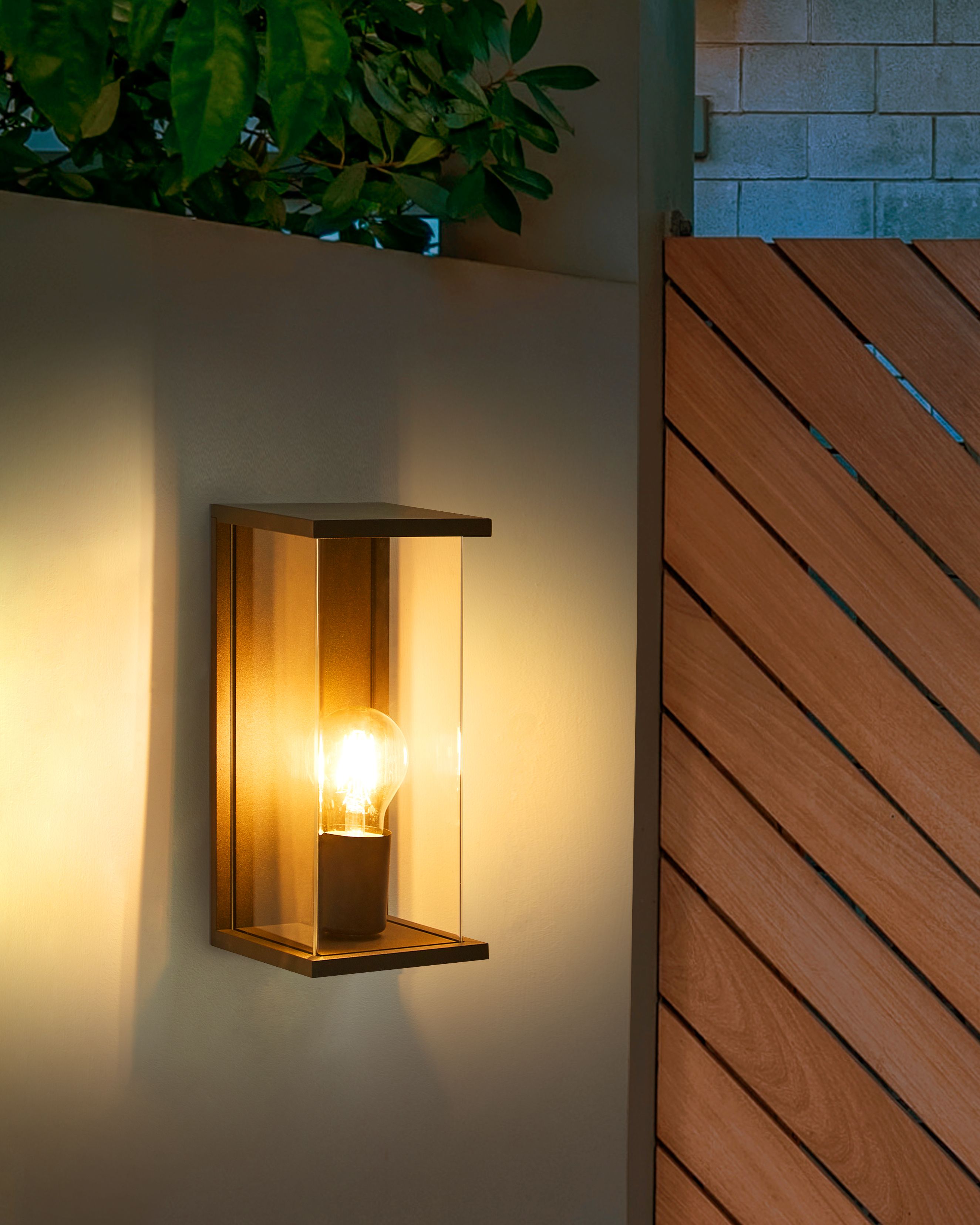 Outdoor Wall Light WAKAL Black