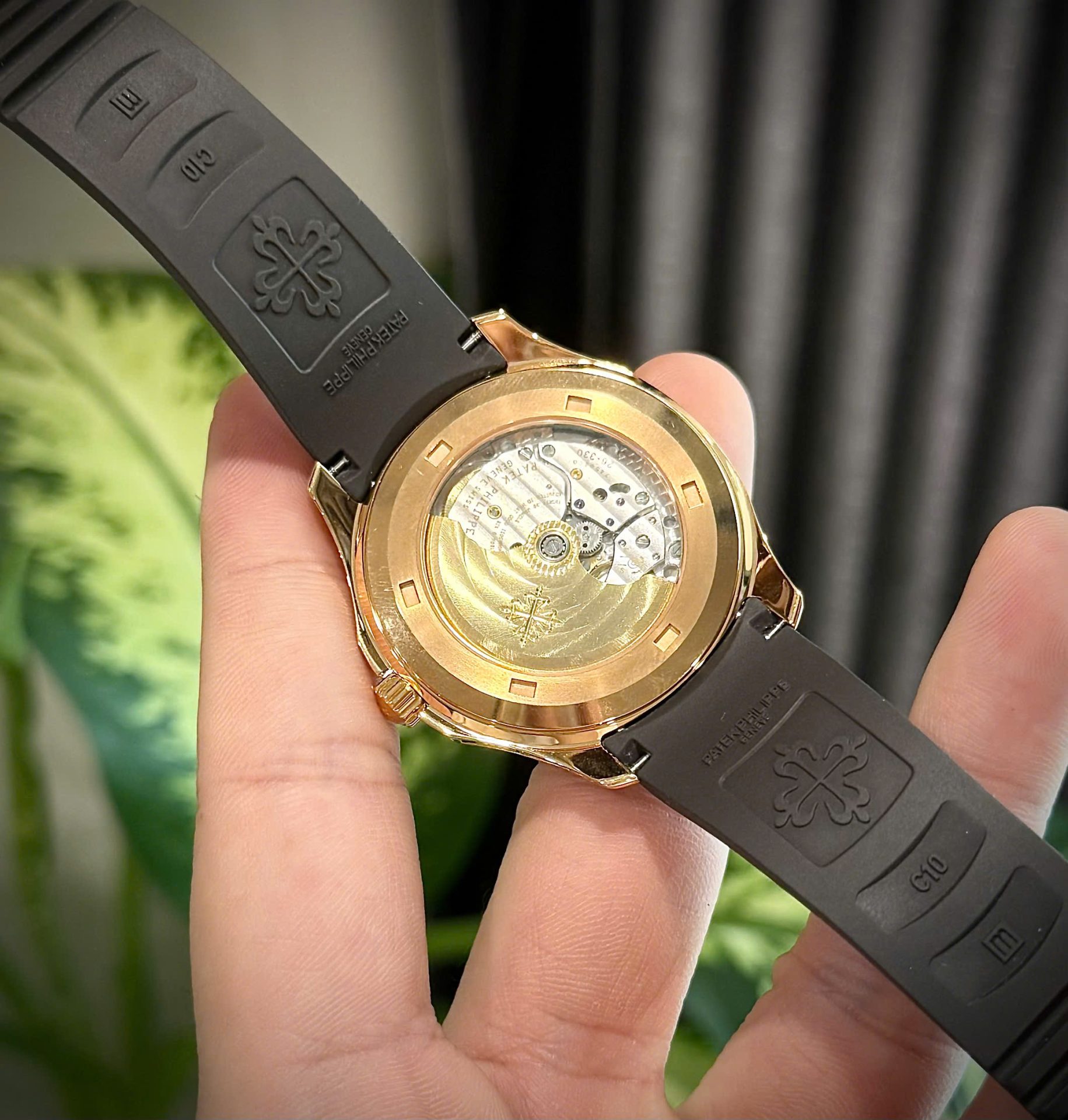 Patek Philippe Aquanaut 5167R Custom Gold Wrapped + Moissanite Diamonds 40mm - Top club