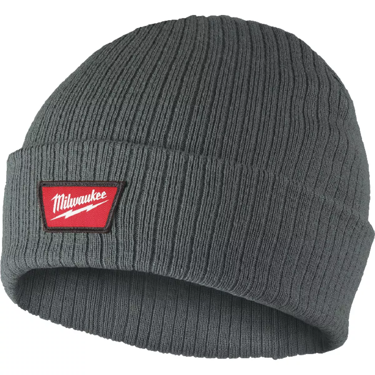 Milwaukee Green Cuffed Beanie Rib-Knit Acrylic Sock Cap