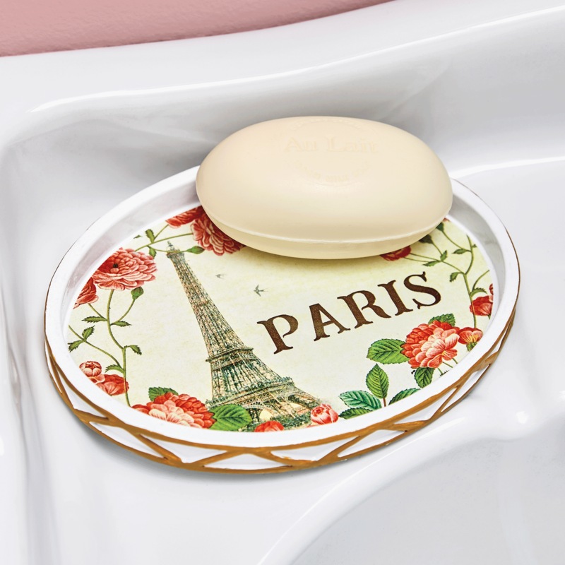 Paris Soap Dish - MIDNIGHT VELVET CATALOG