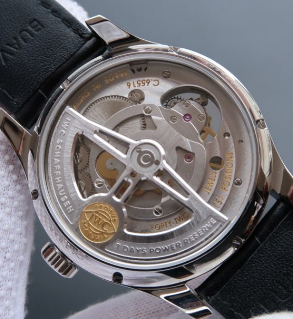 Replica IWC YLF Portuguese Tourbillon IW5463 White Dial A98900 - Top club