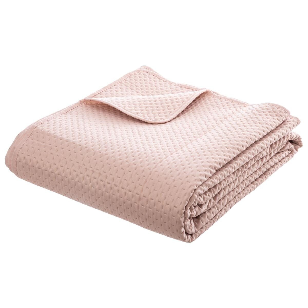 Bedspread, 2 pillowcases "Dolce" Pink, 260x240 cm