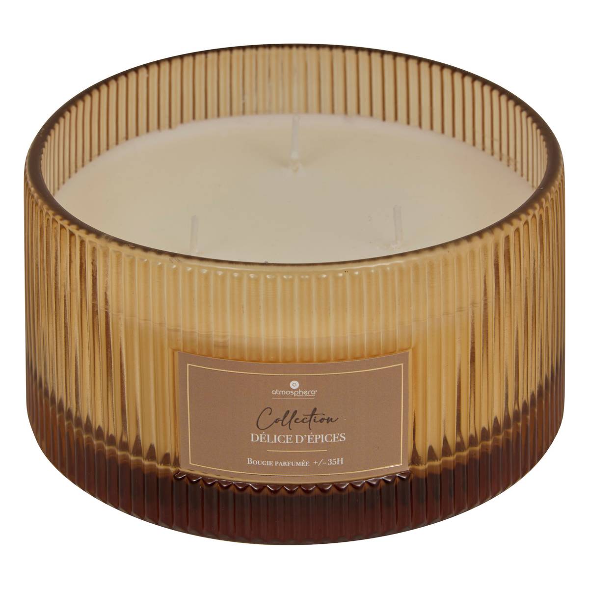 Scented Candle "Albie" Candied Orange - Cinnamon - Tonka Bean, Amber, 635g