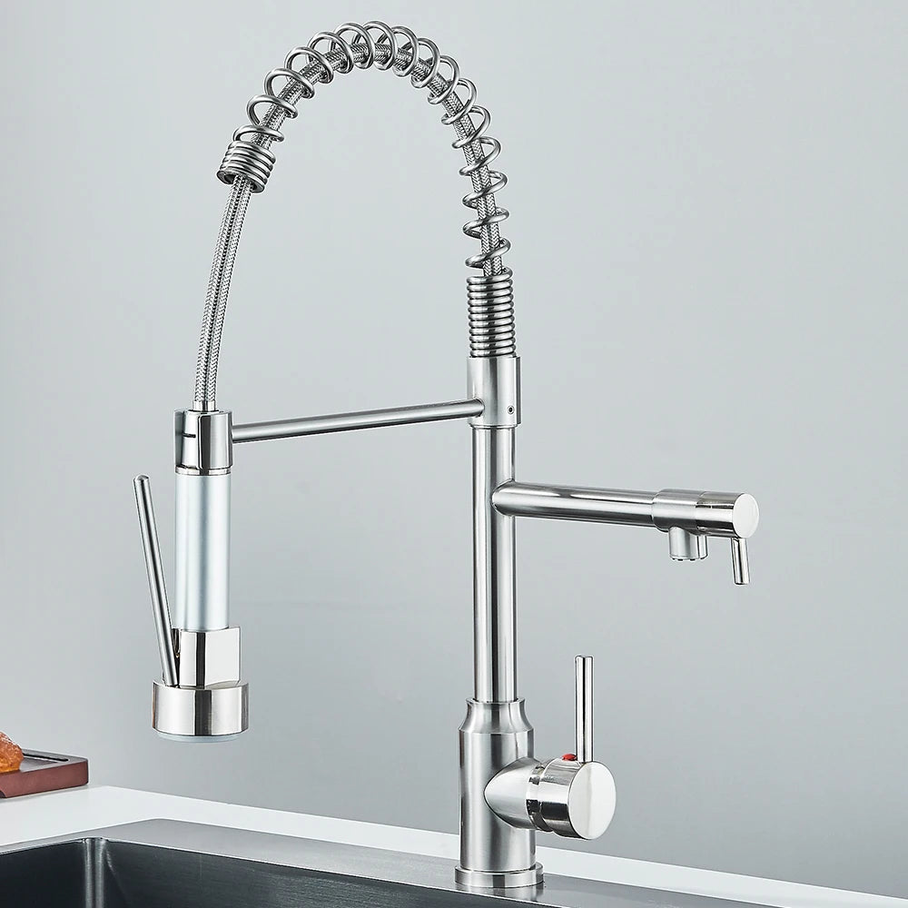 ModernFaucet | Enkelhendel met Dubbele Uitloop