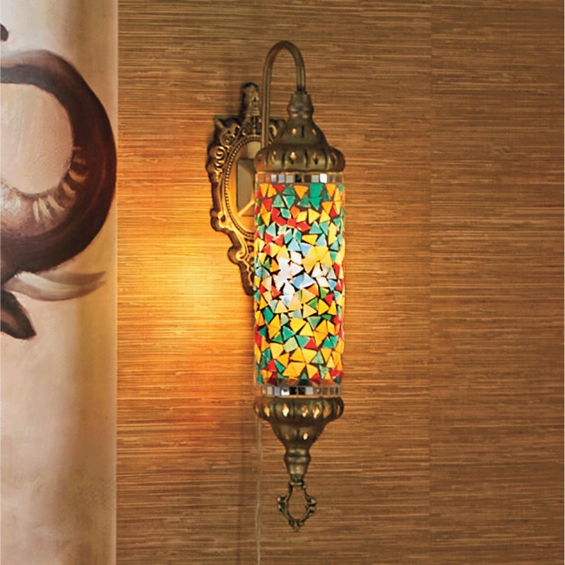 Aziza Mosaic Sconce - MIDNIGHT VELVET CATALOG