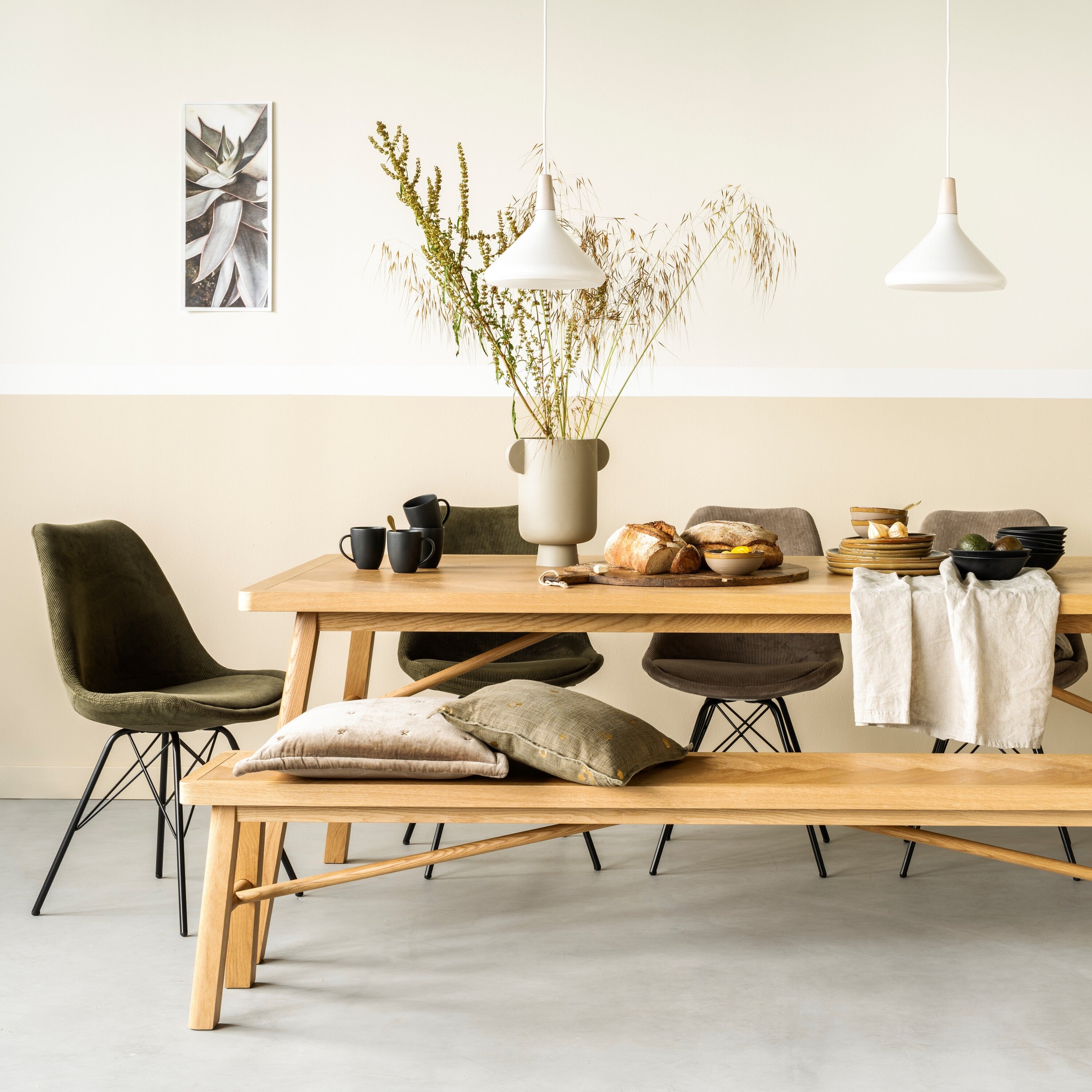 Blokker basic Iris Eetkamerstoel - Beige