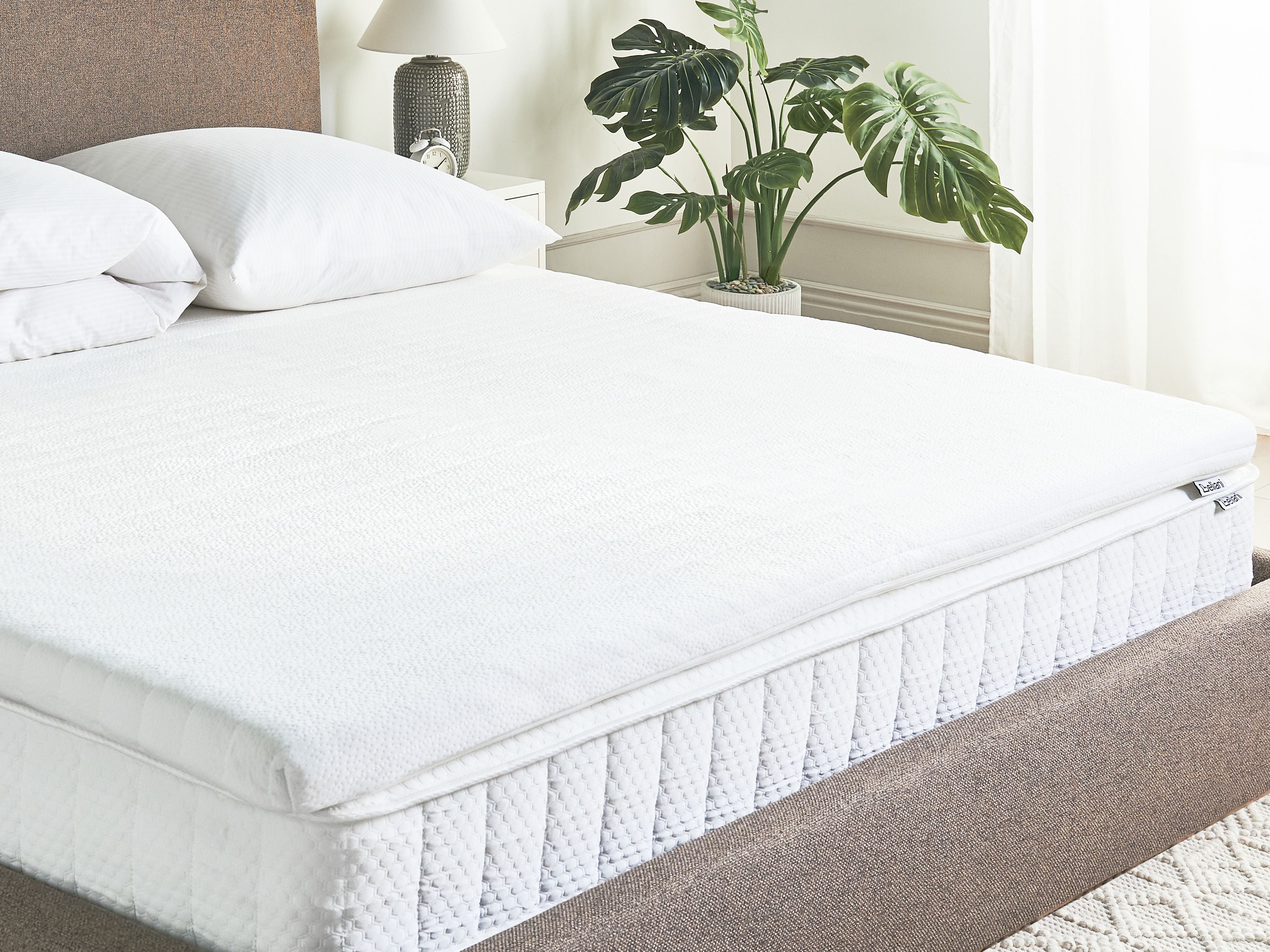 Memory Foam Mattress Topper DAZZEL 180 x 200 cm (Super King Size)