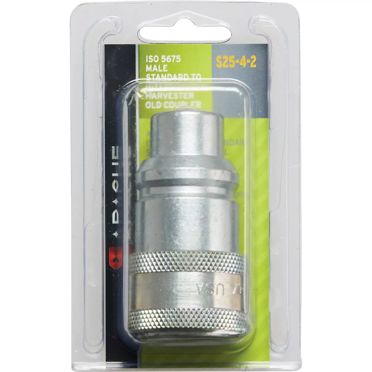 Apache Steel ISO Male Tip to IH Female Body Coupler