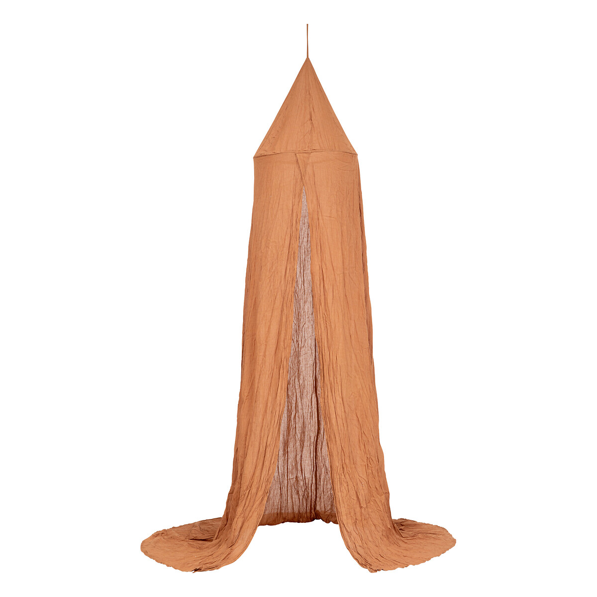 Bed canopy "Lili" Cotton gauze, white, h.350 cm