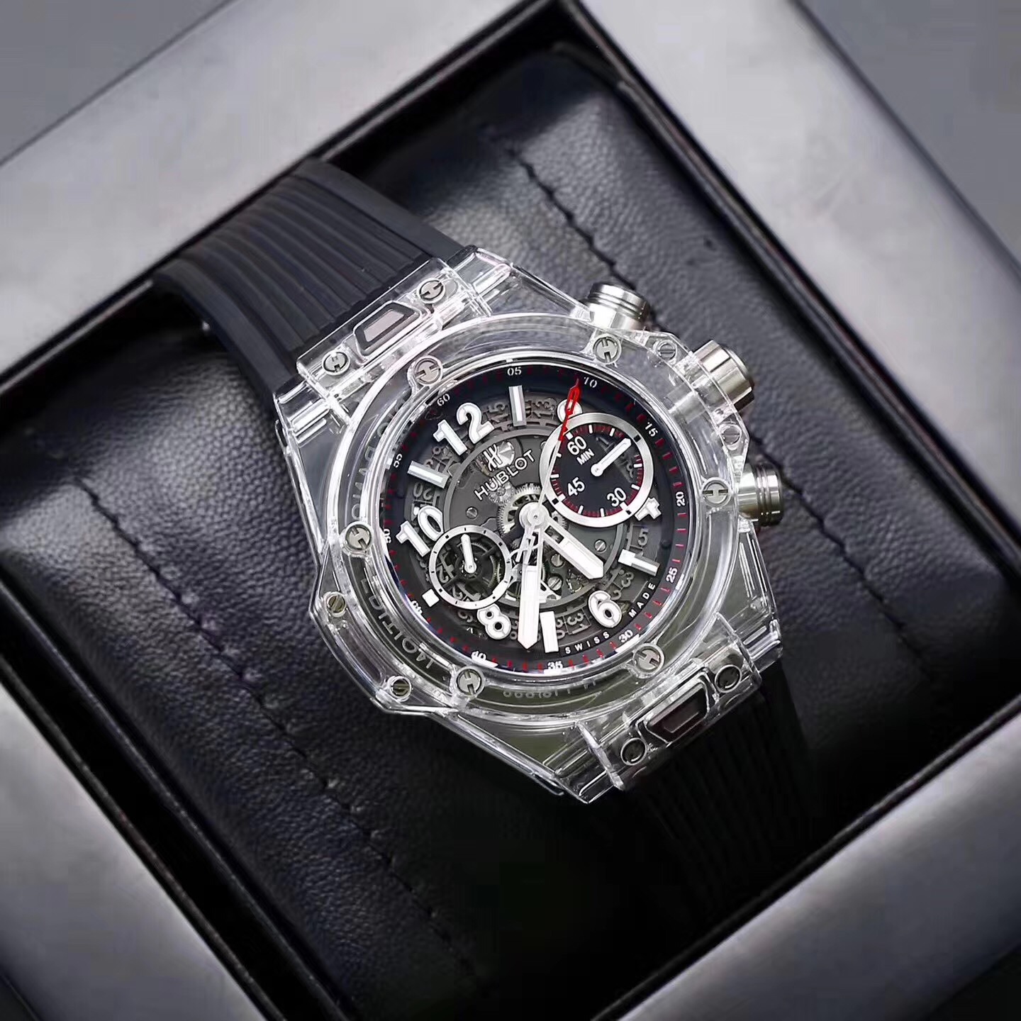 Hublot Big Bang Transparent Series 45mm(1:1 replica) - Top club
