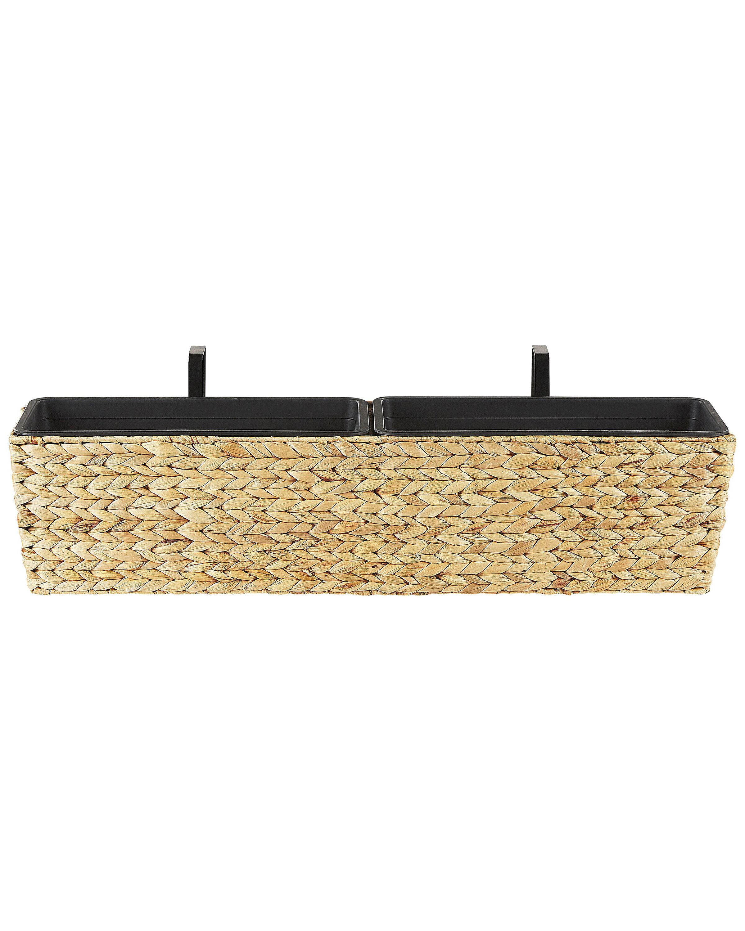 Plant Pot KAWALA 80 cm Sand Beige